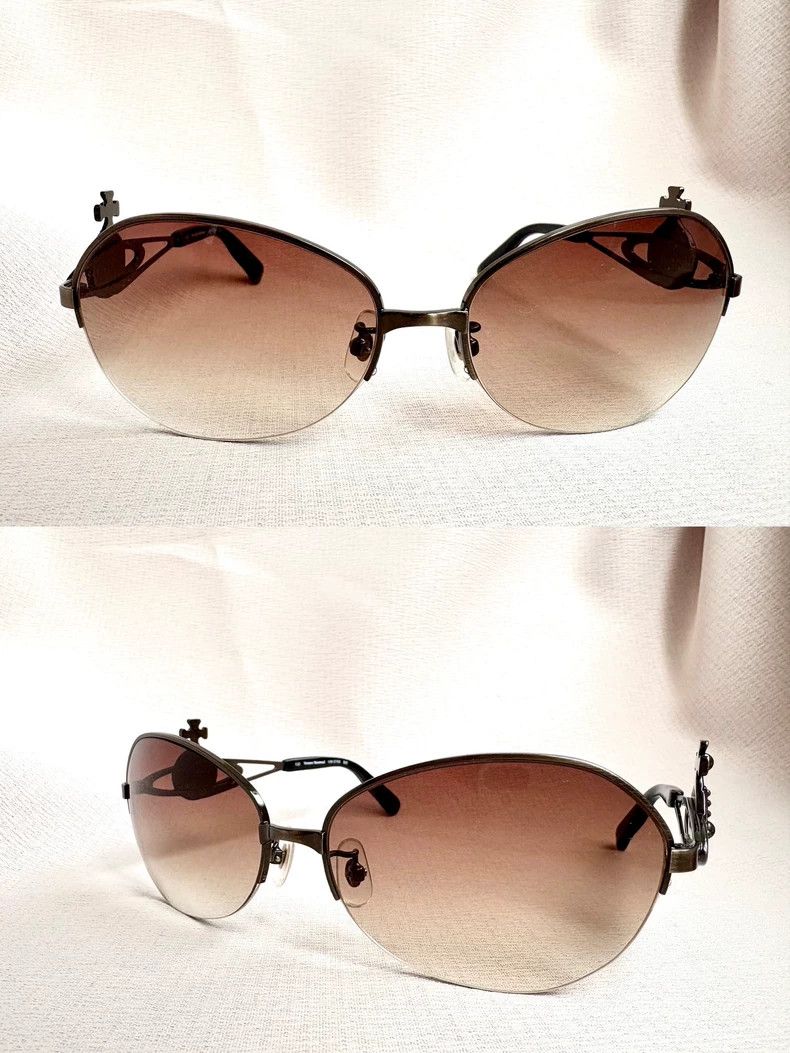 Vivienne Westwood Vivienne Westwood Vintage Large Saturn Logo Sunglasses Size ONE SIZE - 4 Thumbnail