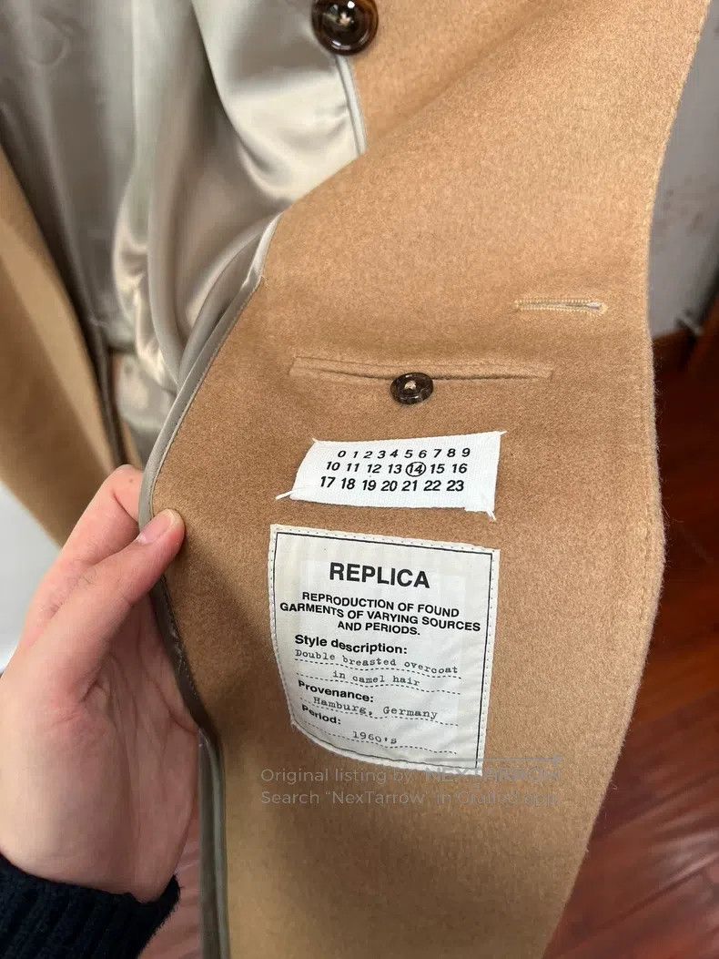 Maison Margiela Maison Margiela Camel Hair Coat Size US L / EU 52-54 / 3 - 7 Thumbnail