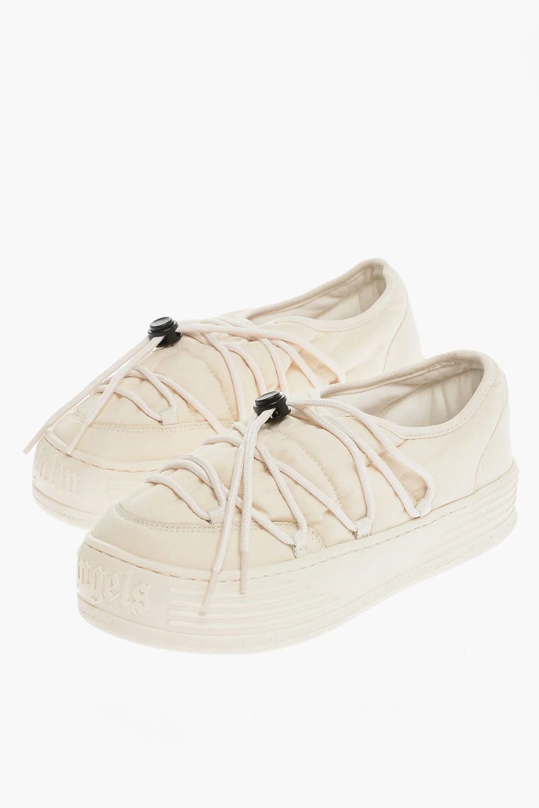 Palm Angels og1mm0326 Low-Top Sneakers in Beige Size US 8 / IT 38 - 3 Thumbnail