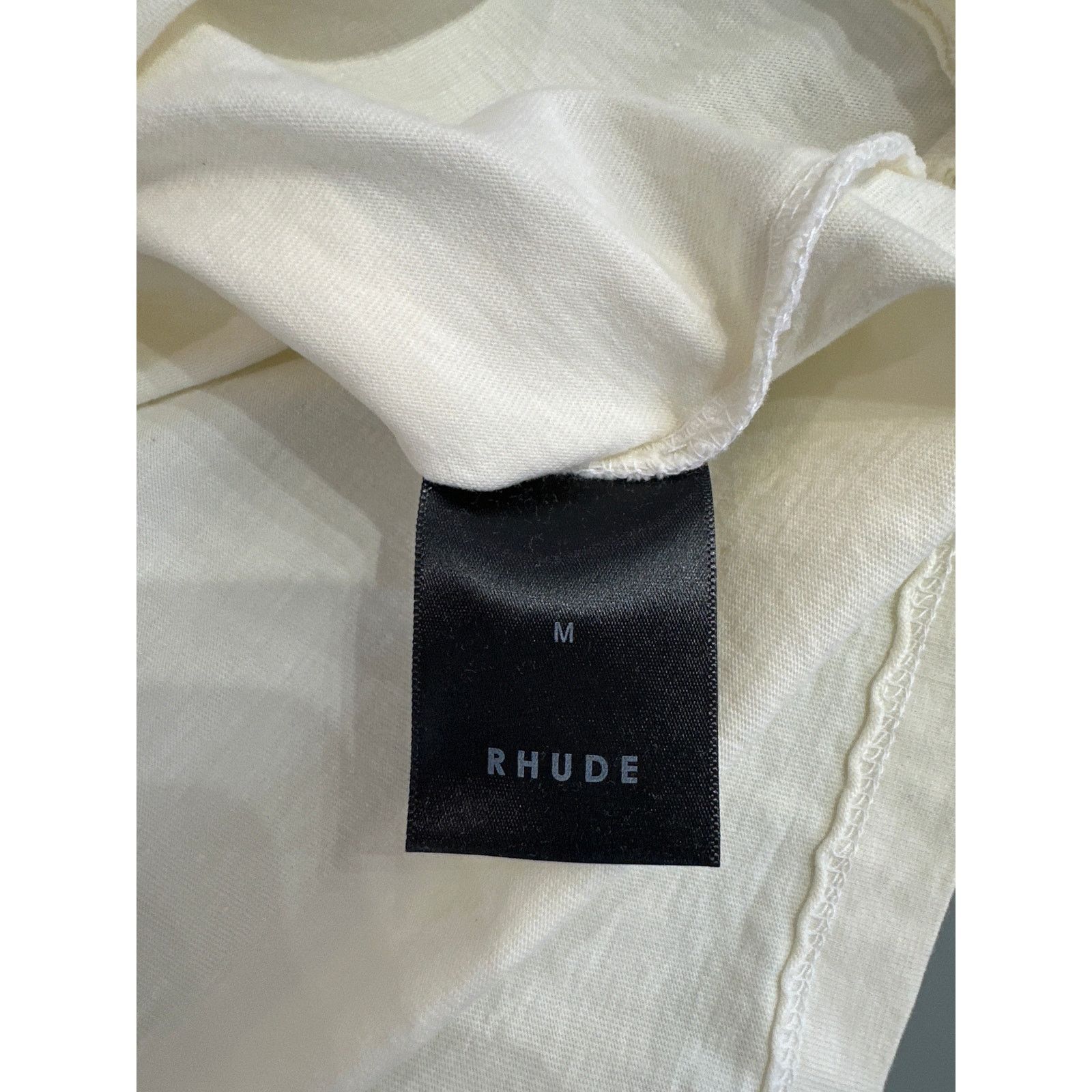 Rhude Rhude Racing Crest Tee (M) Size US M / EU 48-50 / 2 - 3 Thumbnail