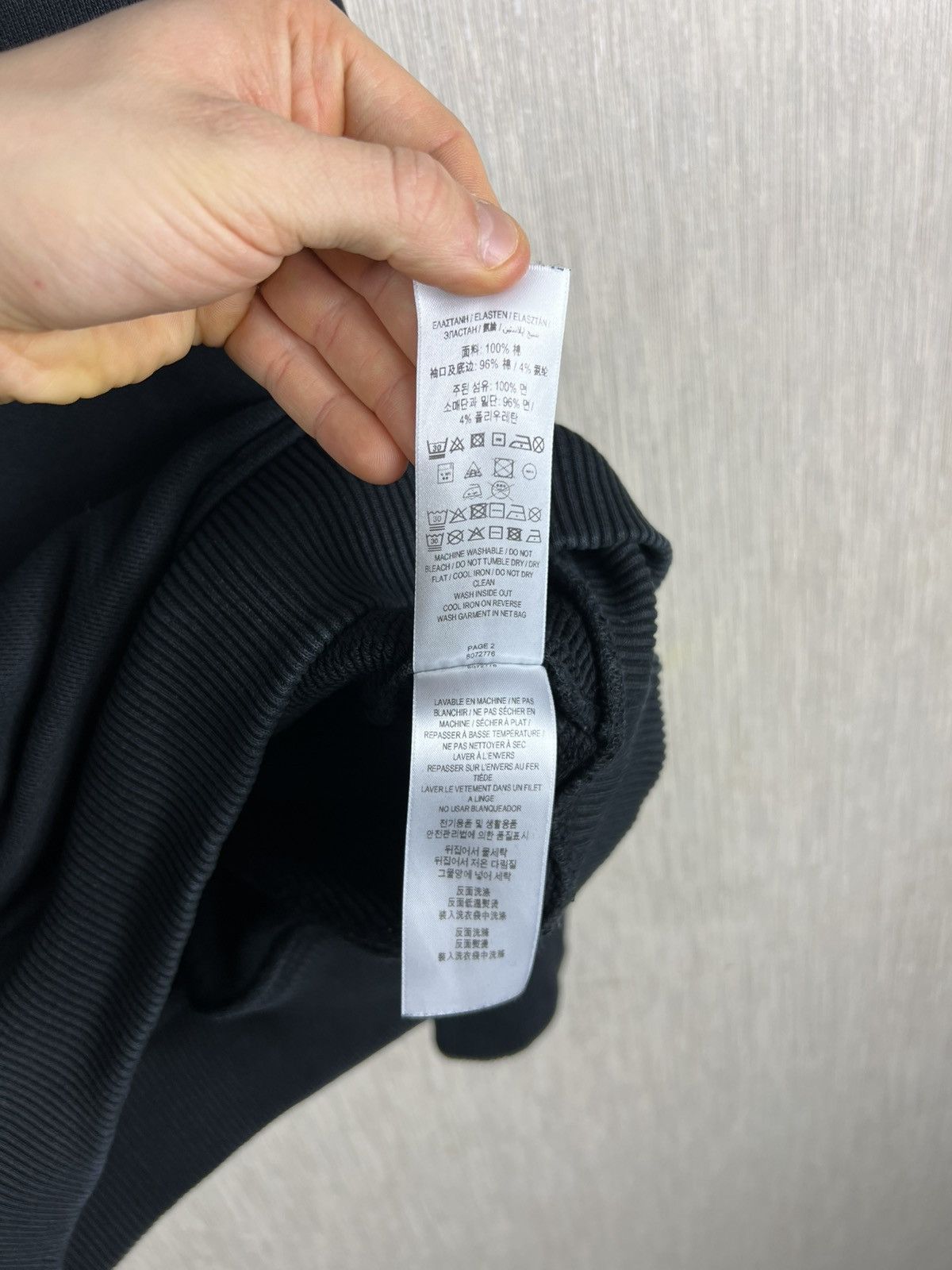 Burberry London big logo knight prorsum embroidered hoodie