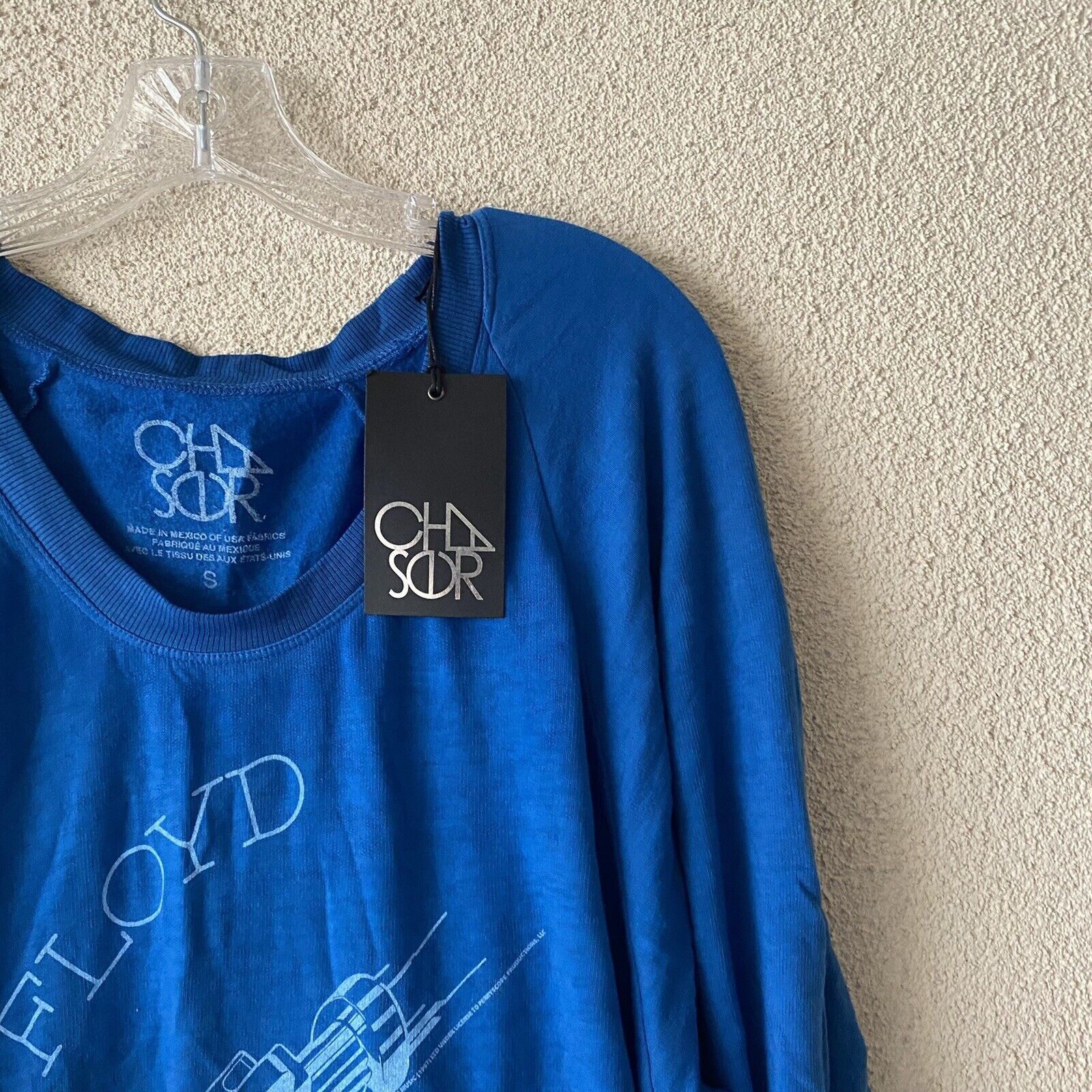 Chaser Brand Chaser Women Top Blue Pink Floyd Logo Pullover Sweatshirt Ro Size S / US 4 / IT 40 - 5 Thumbnail