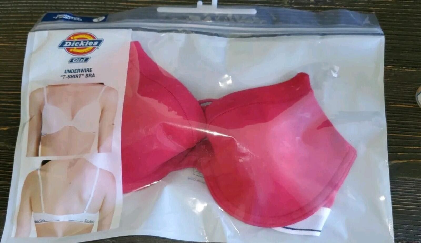 Other Dickies Girl Underwire T-Shirt Bra Red Size S New Size ONE SIZE - 6 Thumbnail