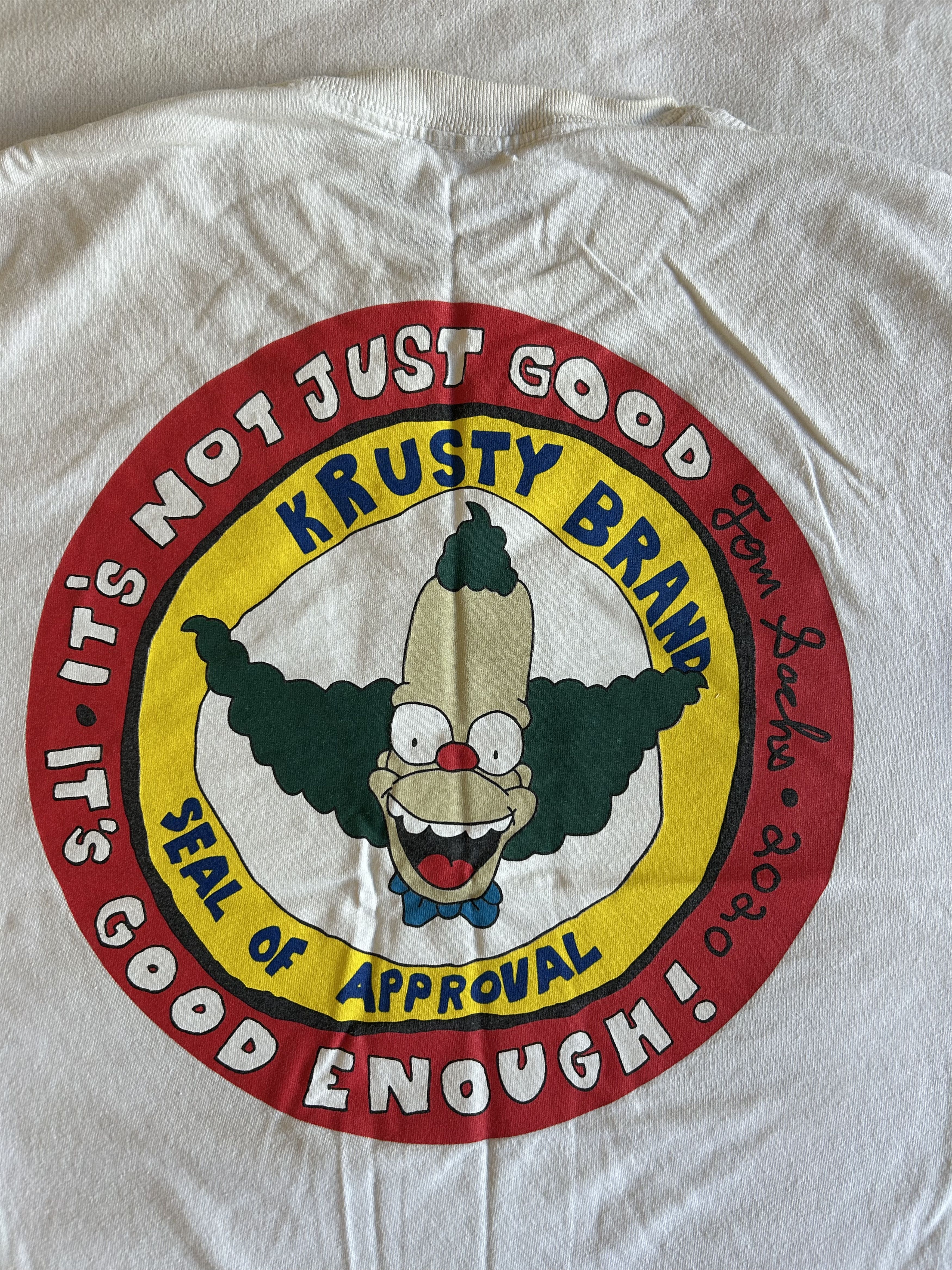 Tom Sachs Tom Sachs Krusty Klown T-shirt M Size US M / EU 48-50 / 2 - 2 Thumbnail