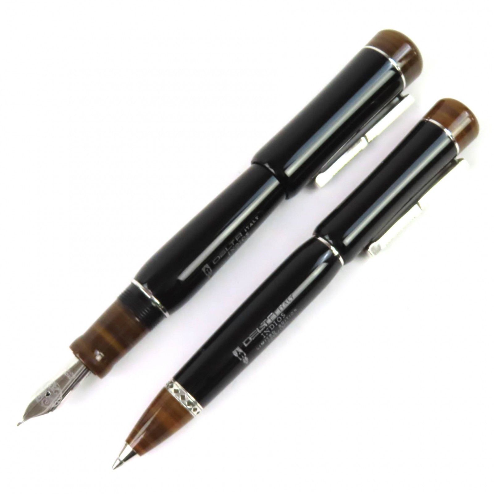 Other Other DELTA Ethnic Minority Series Indio 925 Silver Au750 2way Fountain Pen Ballpoint Pen Precious Metal Pen DUTY FREE for USA Size ONE SIZE - 1 Thumbnail