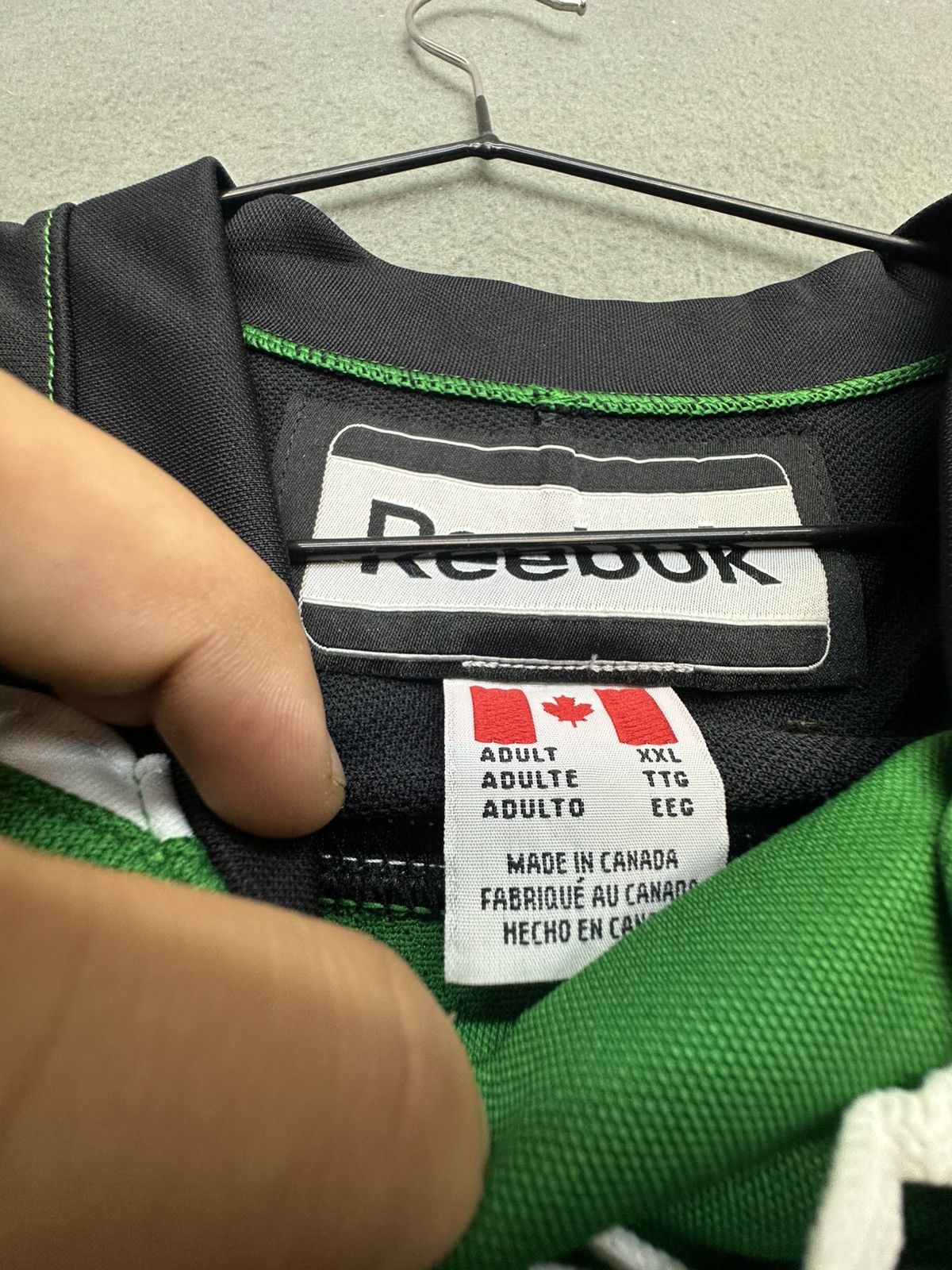 Reebok Reebok North Dakota jersey green XXL Ritz very good Size US XXL / EU 58 / 5 - 5 Thumbnail