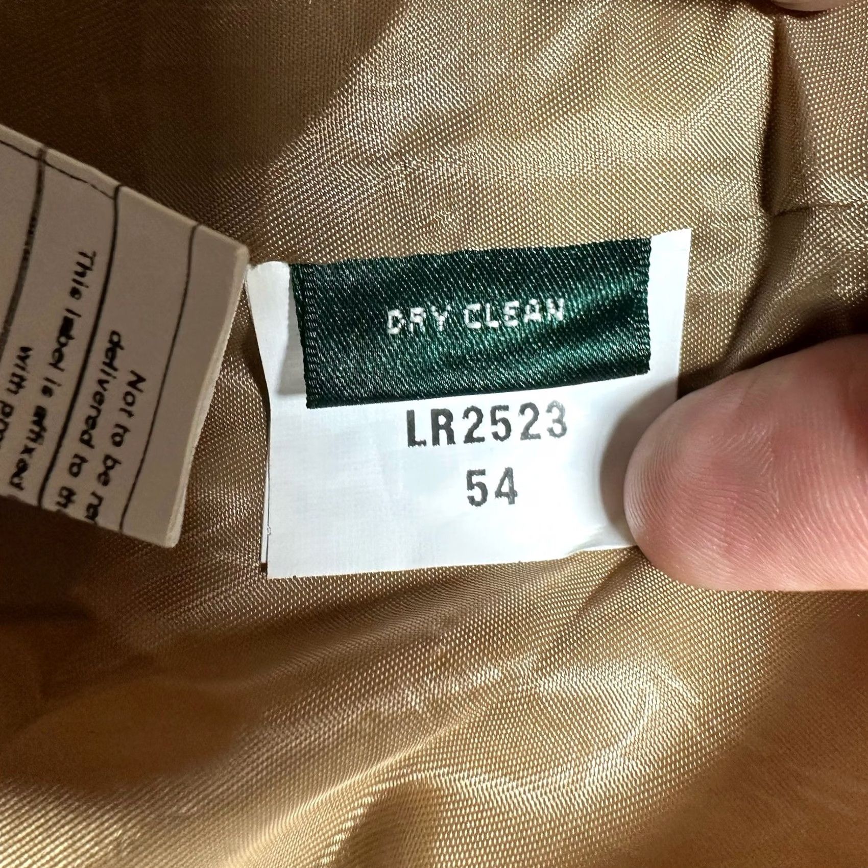 Ralph Lauren Lauren Ralph Lauren Pea Coat Womens 6 Tan Beige Wool Blend Long Overcoat EUC Jacket/Coat Size M / US 6-8 / IT 42-44 - 5 Thumbnail