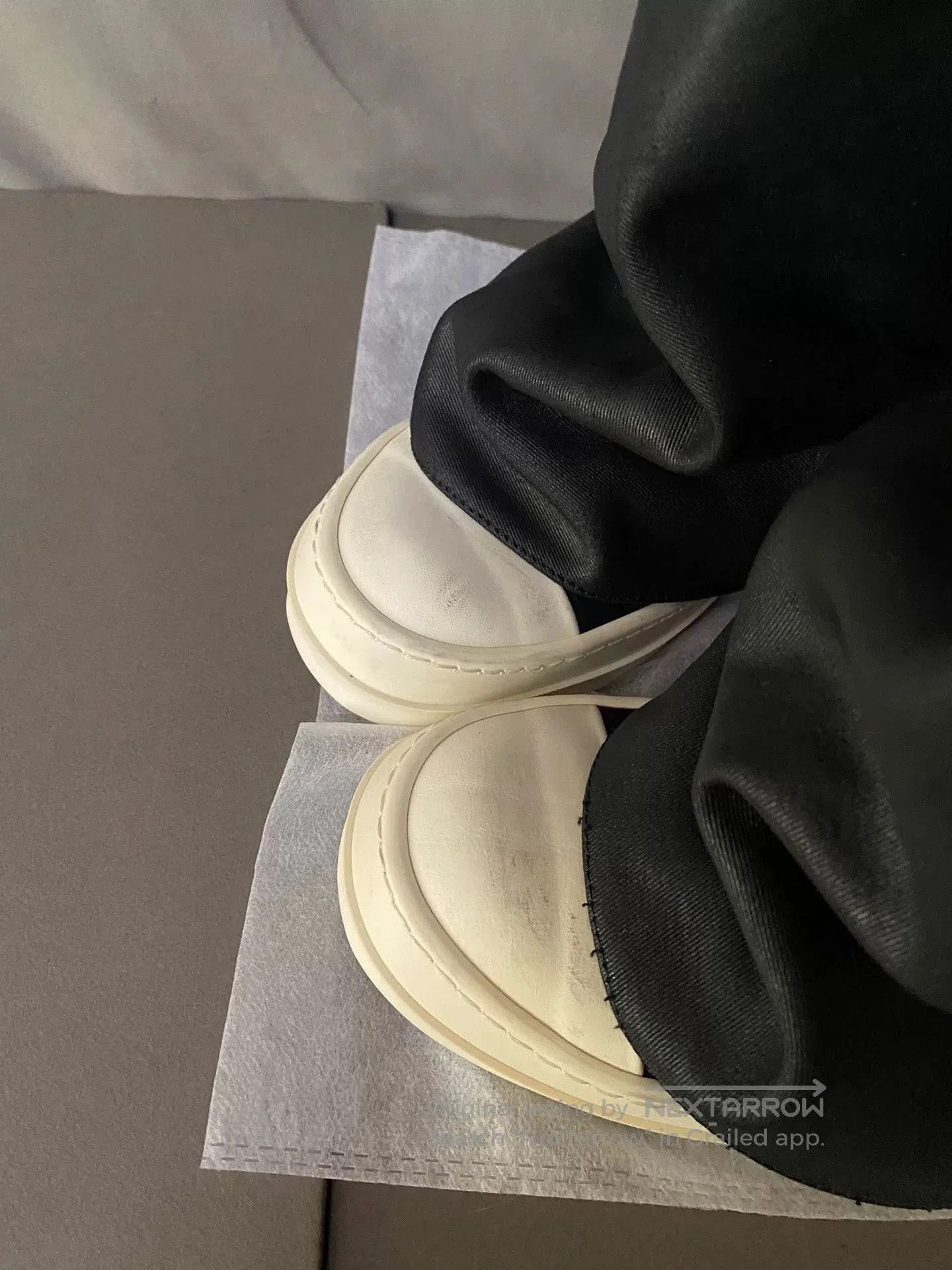 Rick Owens Rick Owens Waxed Panel Pocket Boots. Size US 7 / IT 37 - 3 Thumbnail