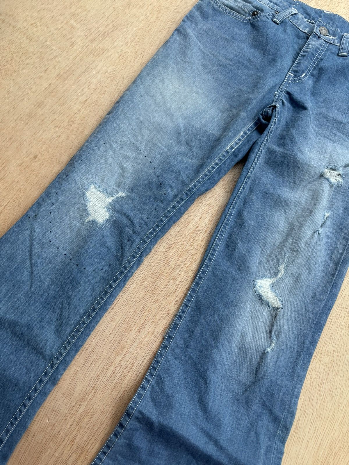 Tornado Mart Flare Jeans RH Vintage Made In japan Bootcut Size US 29 - 6 Thumbnail