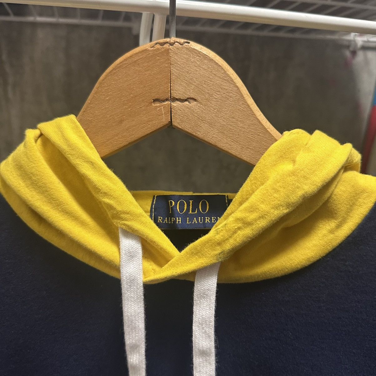 Polo Ralph Lauren Polo Ralph Lauren Men's Navy Hooded Longsleeve Shirt Size M Size US M / EU 48-50 / 2 - 3 Thumbnail