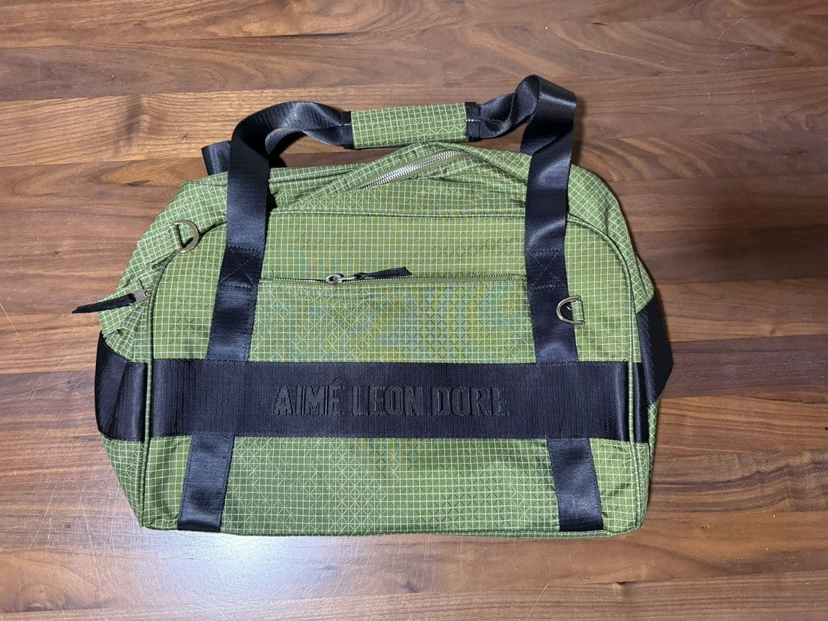 Aime Leon Dore green duffle 2023年 Aime-Leon-Dore-Nylon-Duffle-