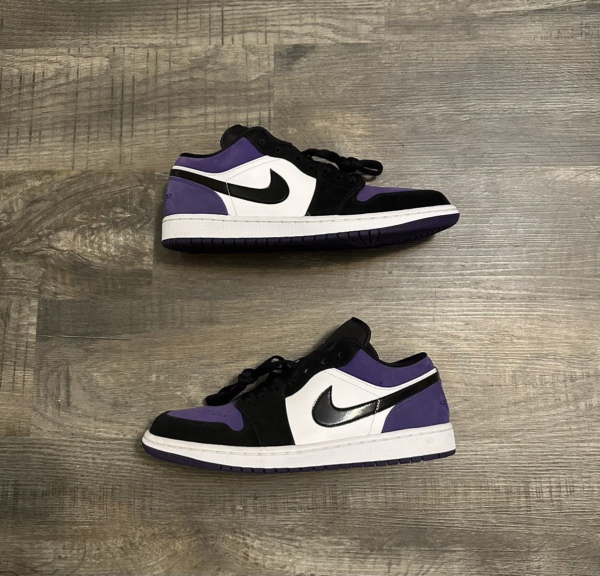 Jordan Brand × Nike Jordan 1 Low ‘Court Purple’ Size US 11 / EU 44 - 2 Thumbnail