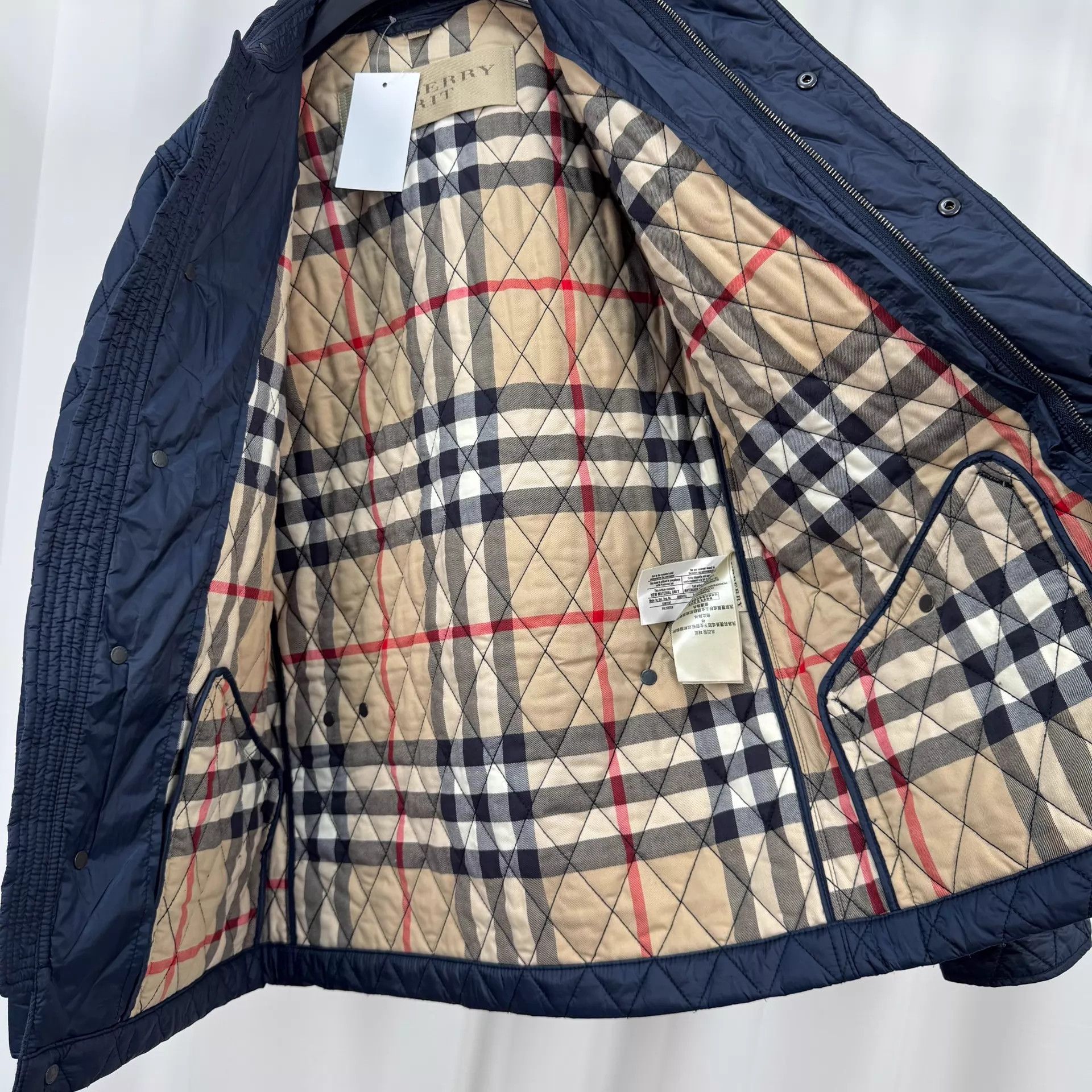 Burberry Burberry check quilted cotton jacket XS 99 new Size US XS / EU 42 / 0 - 5 Thumbnail