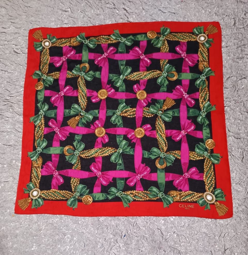 Celine Celine Handkerchief Size ONE SIZE - 2 Thumbnail
