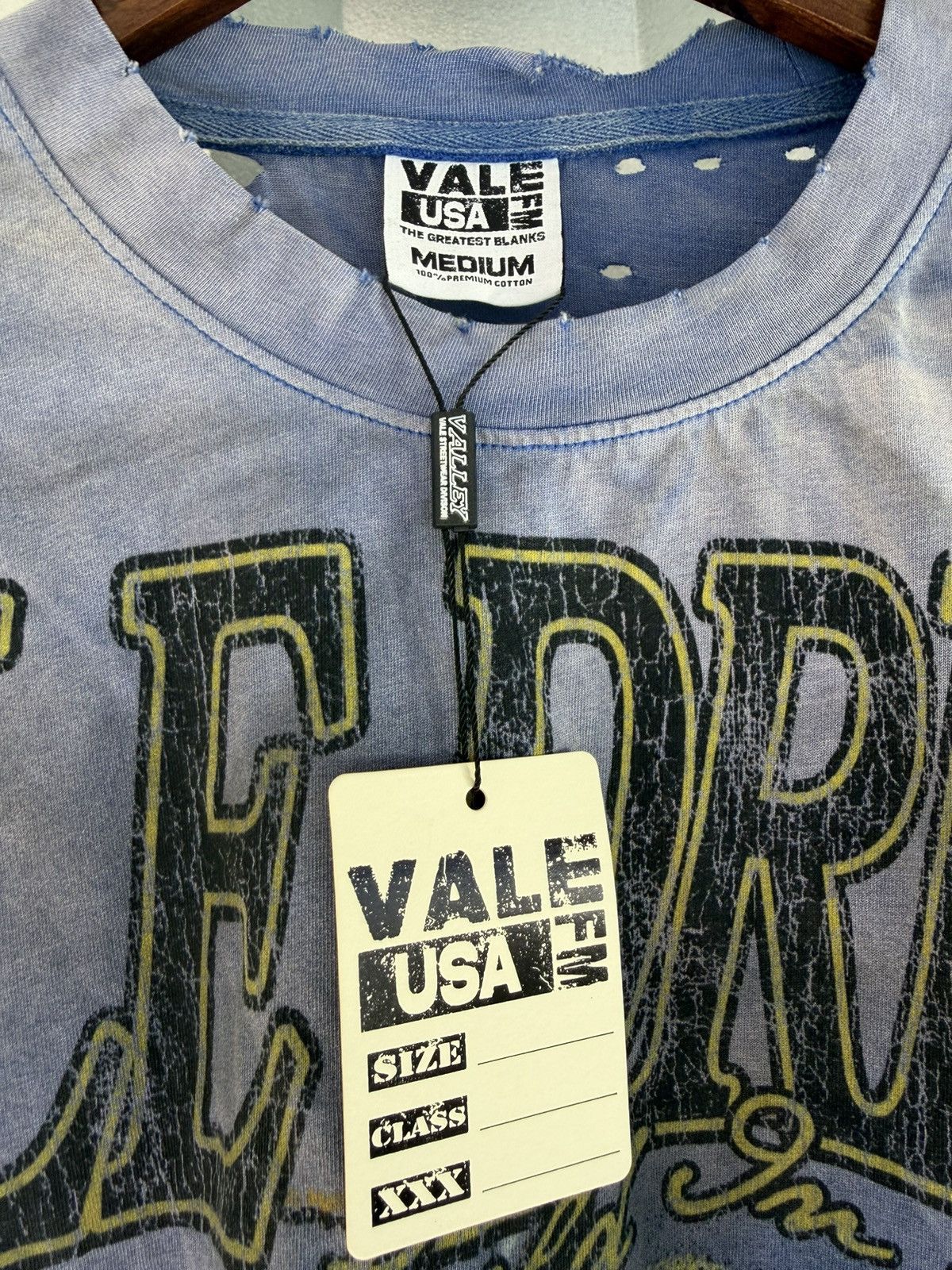 Vale Vale Forever Glory Tee 'Blue' Size US M / EU 48-50 / 2 - 2 Thumbnail
