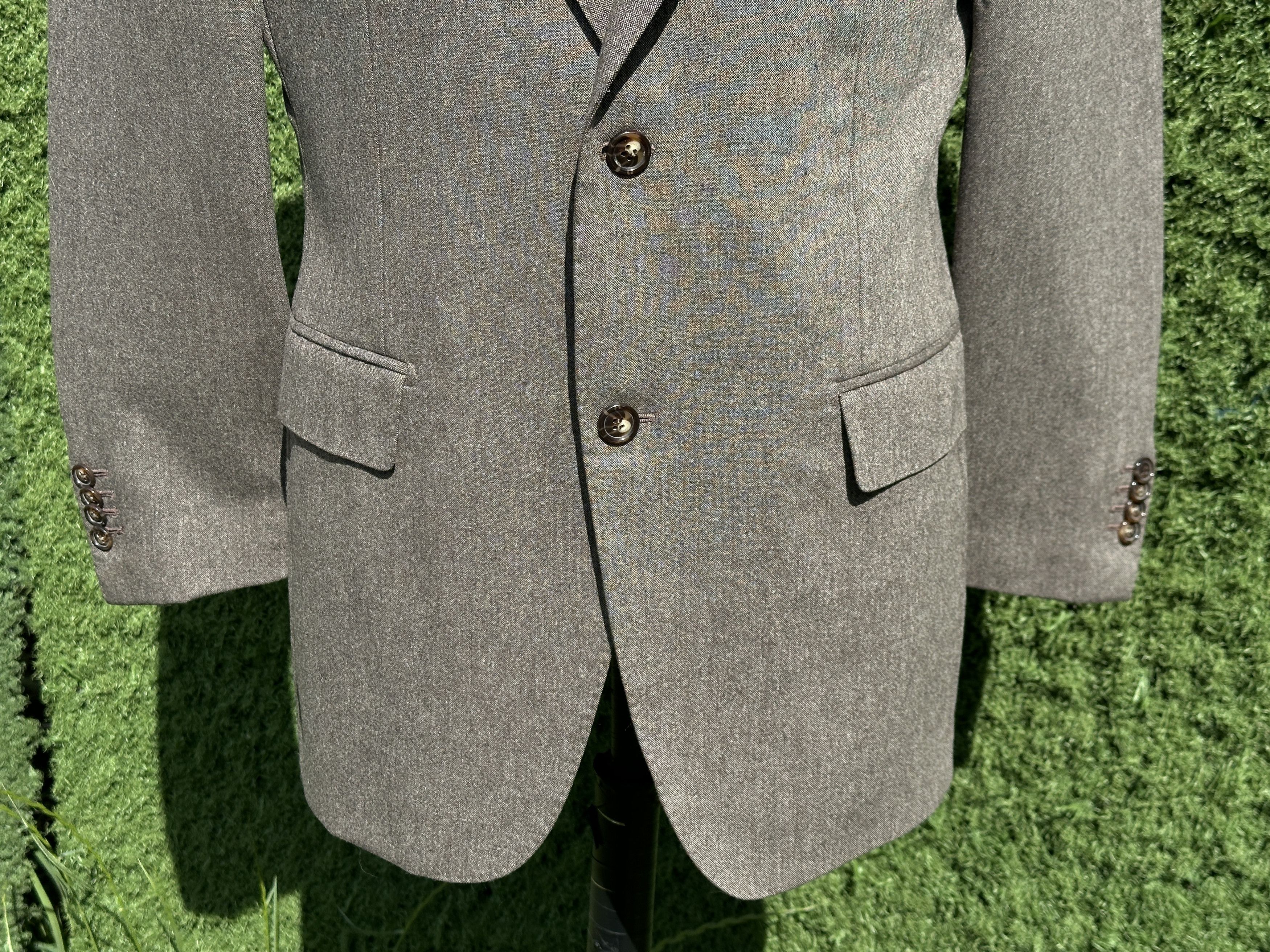 Suitsupply SuitSupply Vitale Barberis Super 110s Blazer Jacket 50 7 R Size 50R - 10 Thumbnail