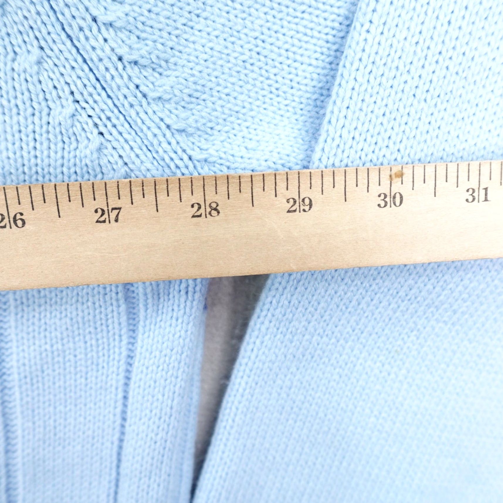 Southpole VINTAGE Southpole Sweater Mens 2XL Light Blue Striped 1/4 Zip Mock Neck Pullover Size US XXL / EU 58 / 5 - 6 Thumbnail