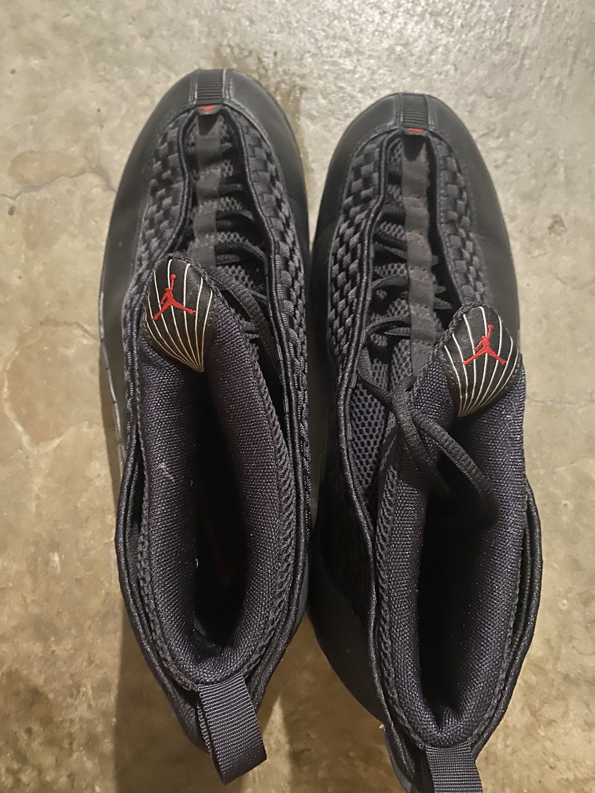 Jordan Brand Jordan 15 Black Varsity Red Size US 12 / EU 45 - 8 Thumbnail