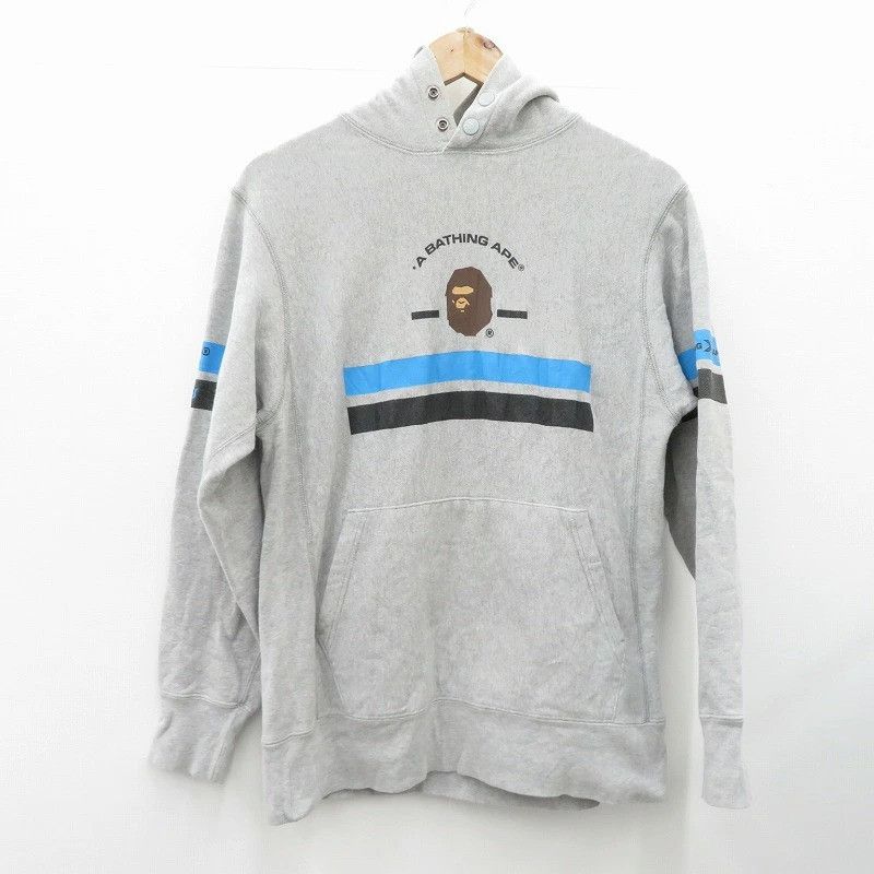 Bape 🔥 BAPE 90s LOGO PULLOVER HOODIE hooded sweatshirt Size US S / EU 44-46 / 1 - 1 Thumbnail