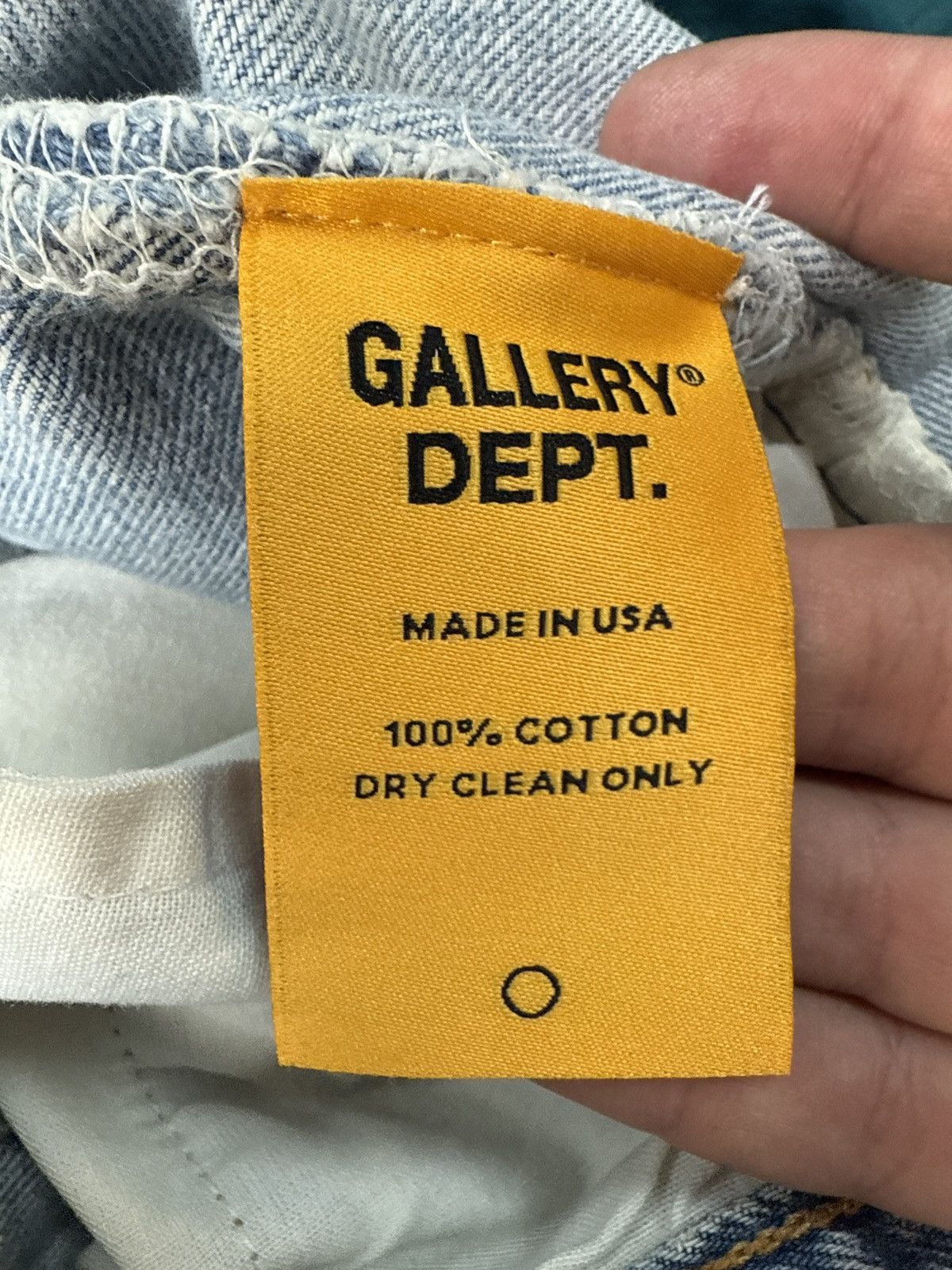 Gallery Dept. Gallery dept bleached denim 30 rare style size Size US 30 / EU 46 - 9 Thumbnail