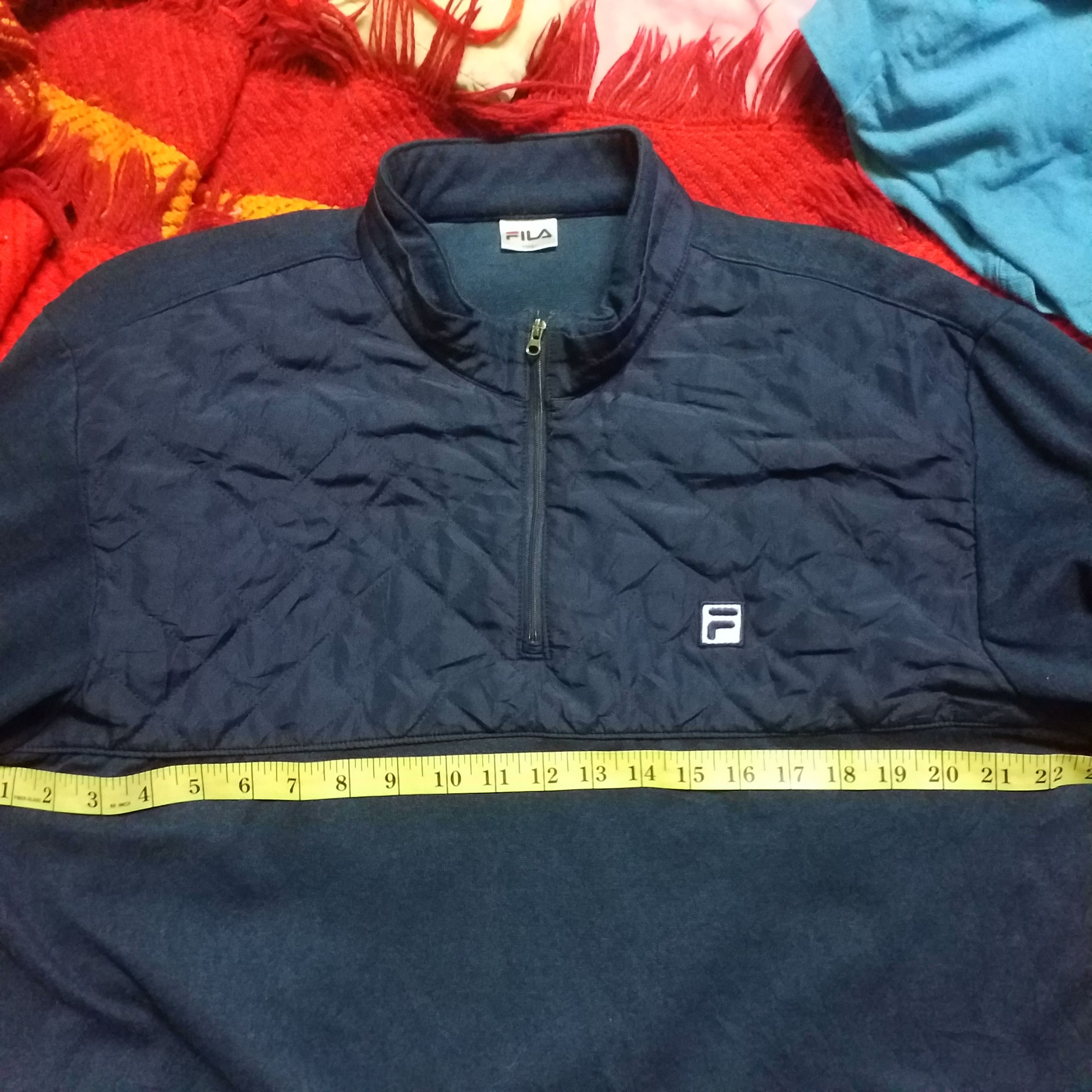 Fila × Vintage FILA LONG SLEEVE BASIC STYLE Size US XXL / EU 58 / 5 - 2 Thumbnail