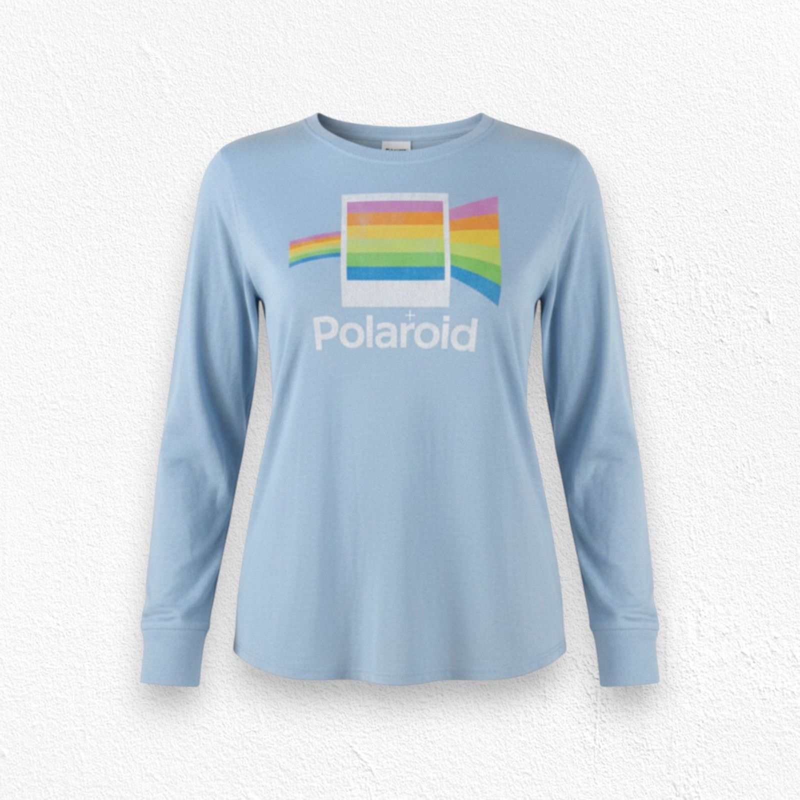 Polaroid Polaroid Blue Retro Light Crewneck Shirt Size Medium Size M / US 6-8 / IT 42-44 - 1 Thumbnail