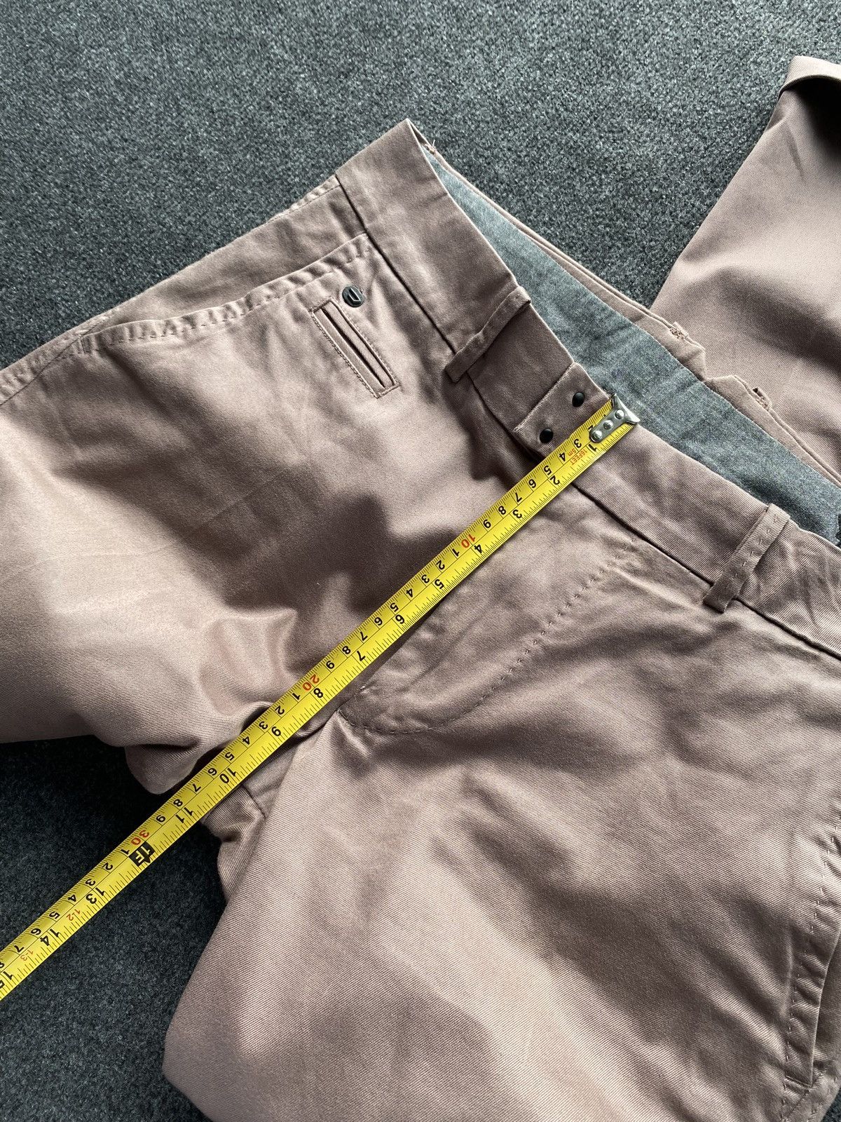 Diesel 🔥Opium Punk Diesel faded washed dress pants y2k goth emo Size US 31 - 9 Thumbnail