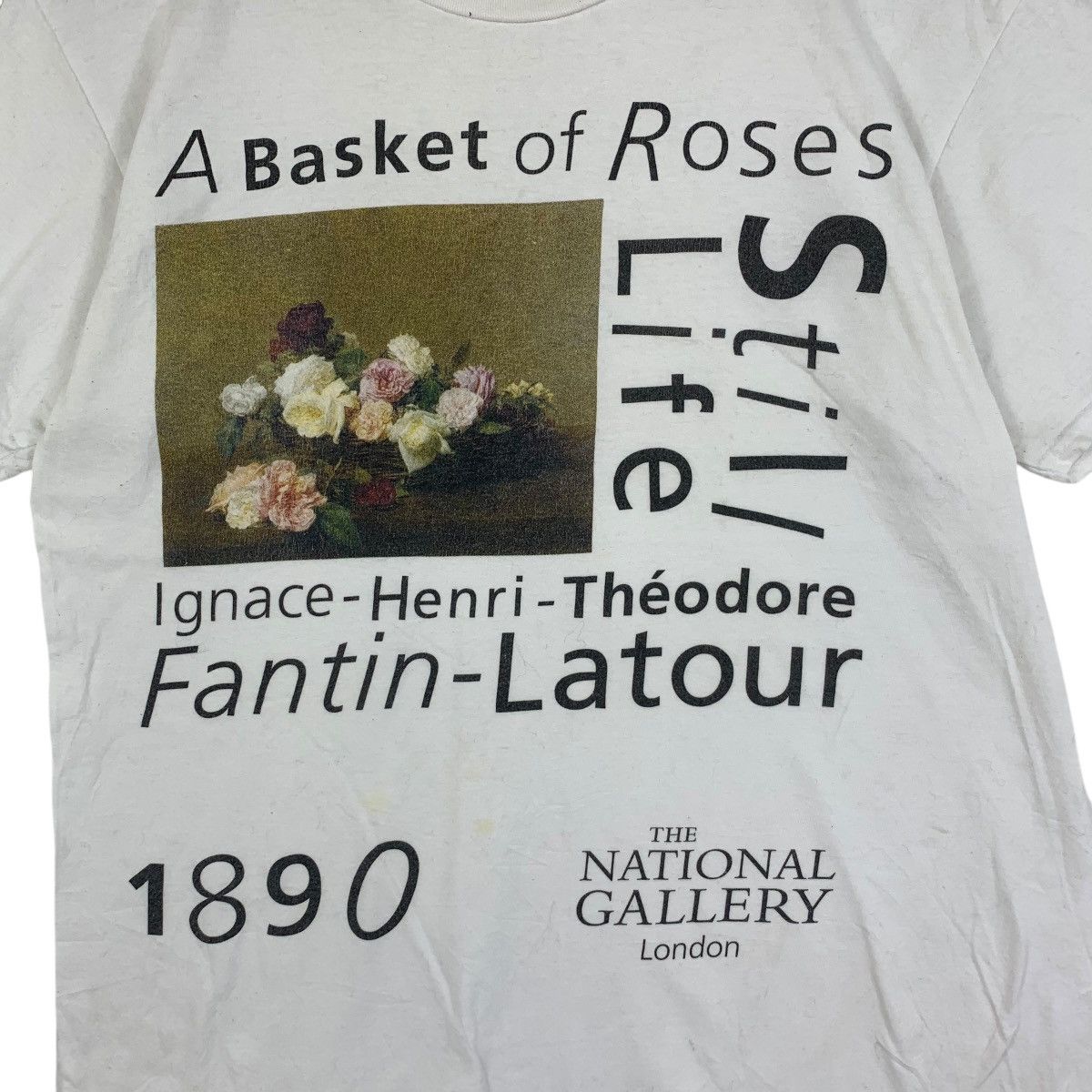 Vintage THE NATIONAL GALLERY LONDON x TAGS WKGPTY Tee Shirt Top Size M / US 6-8 / IT 42-44 - 3 Thumbnail