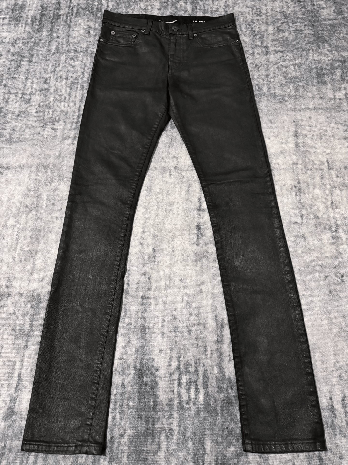 Saint Laurent Paris Saint Laurent Waxed Coated Skinny Pants | Grailed