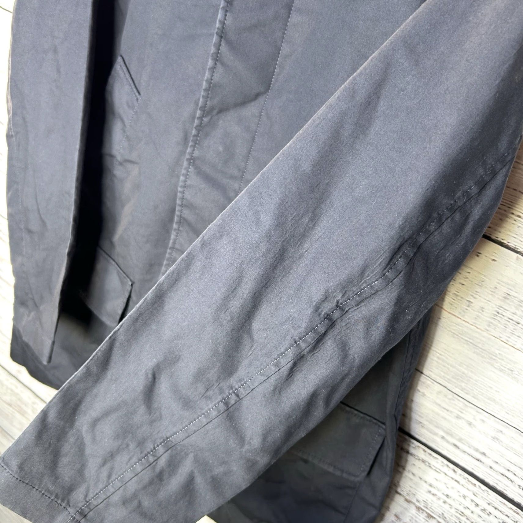 J.Crew J.CREW Jacket Trench Coat Water Repellent Navy Blue Mens S Ludlow E8564 Size US S / EU 44-46 / 1 - 2 Thumbnail