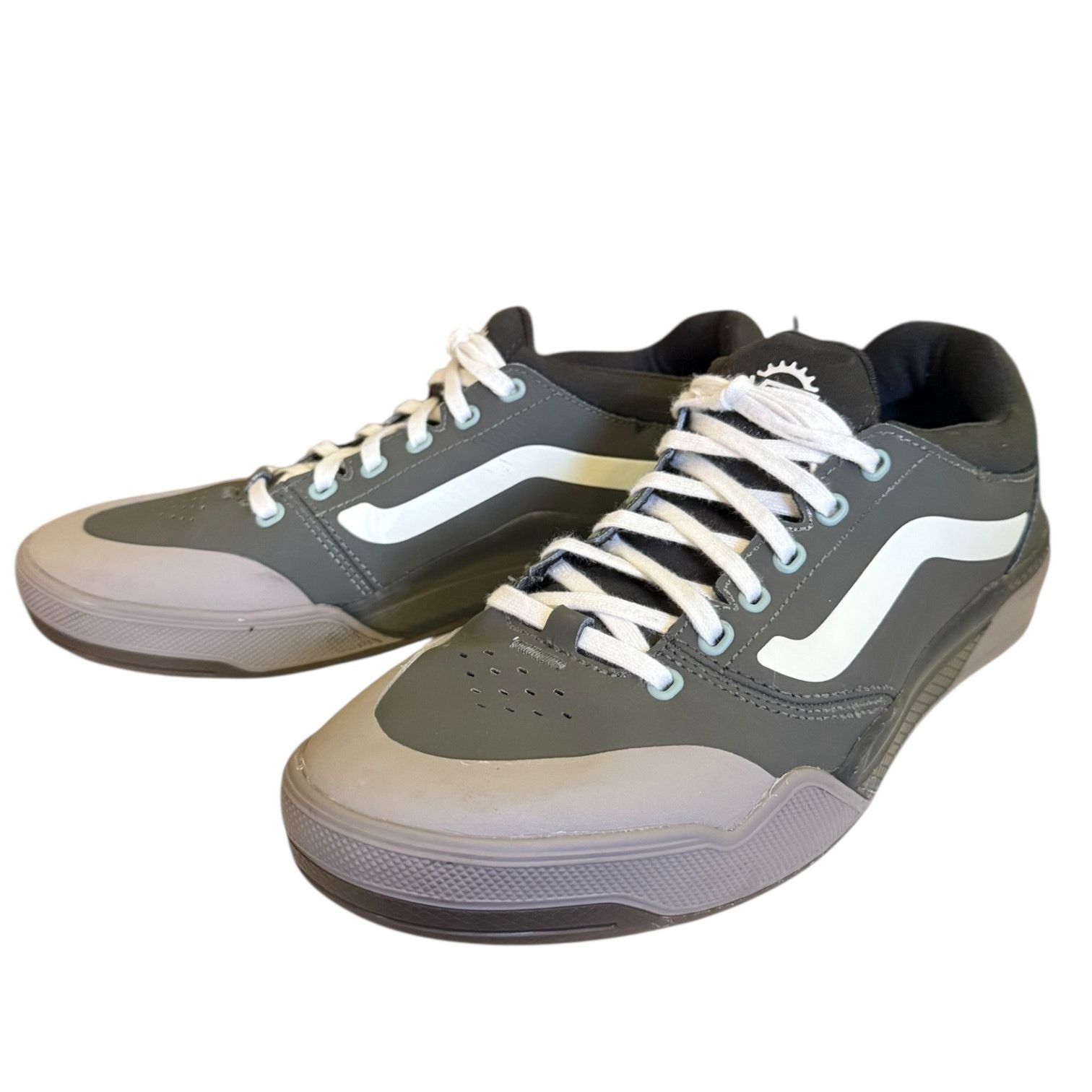 Vans BMX Peak X Lewis Mills Green Sneakers Size 10 