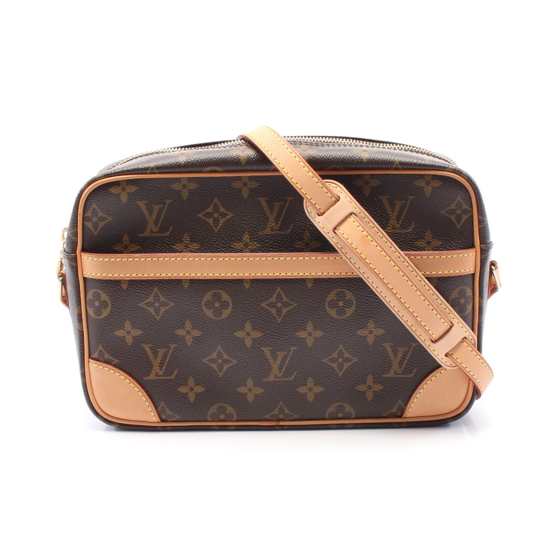 Louis Vuitton Louis Vuitton Trocadero 27 Monogram Shoulder Bag Leather Brown Size ONE SIZE - 1 Thumbnail