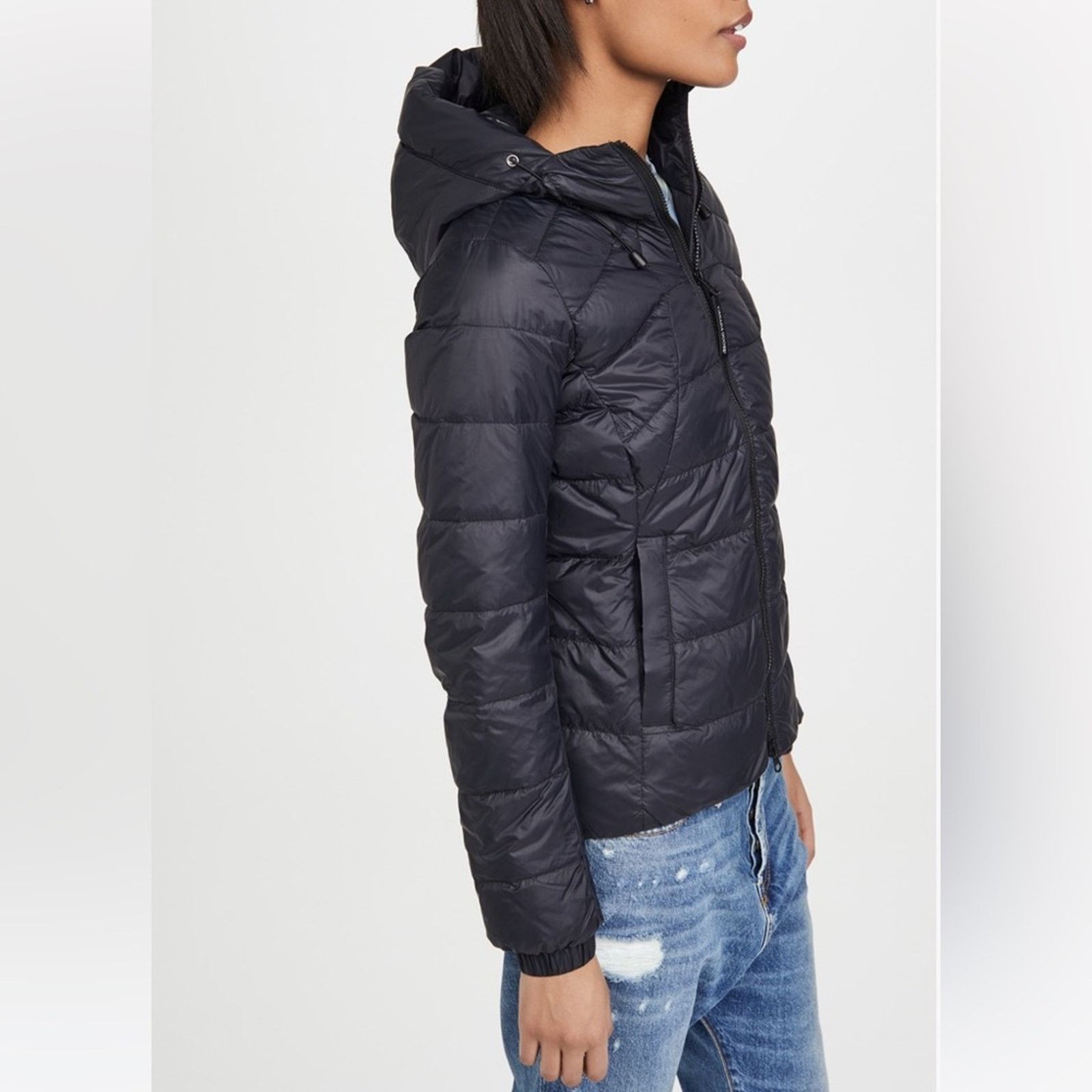 Canada Goose Canada Goose Black Abbot Hoody Packable Down Jacket size XS Size XS / US 0-2 / IT 36-38 - 2 Thumbnail