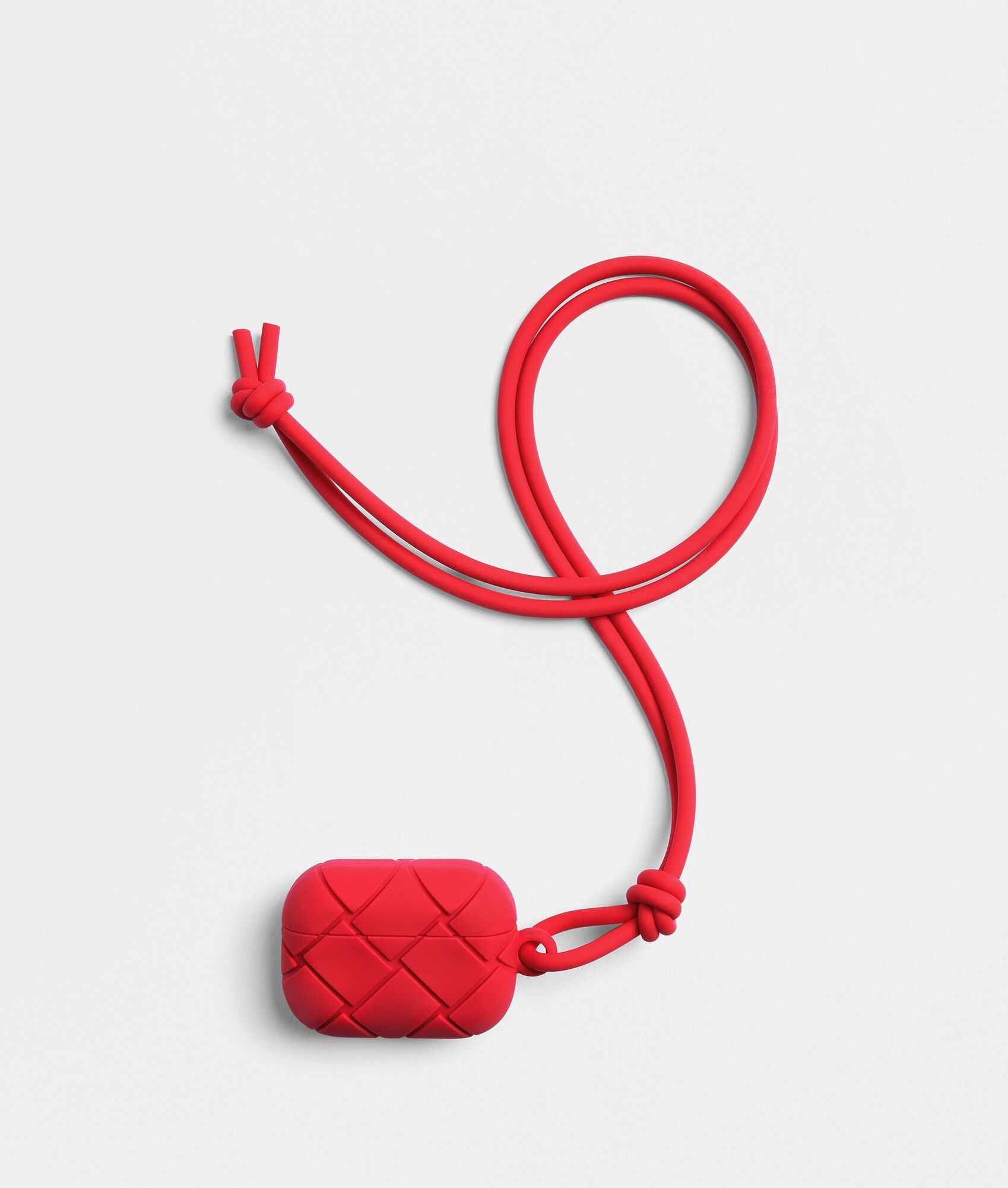 Bottega Veneta o1loc1c0325 Size: OS / 691715 Airpods Pro Case in Red Size ONE SIZE - 1 Thumbnail