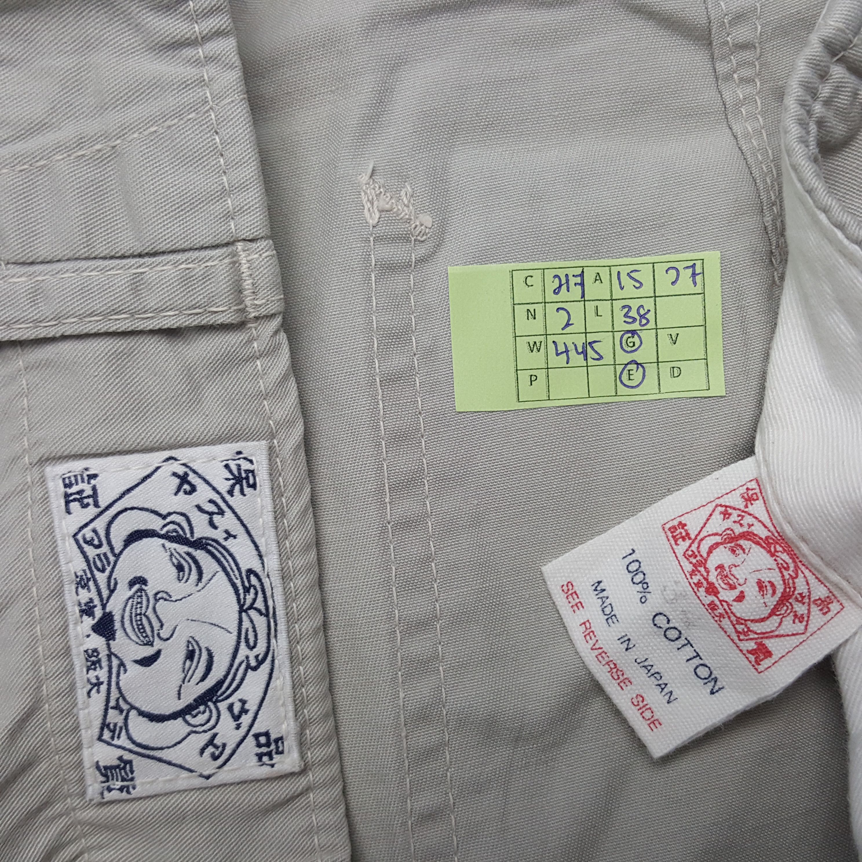 Evisu × Japanese Brand × Vintage Vintage Evisu Japanese Brand Daicock Custom Art Pants Size US 30 / EU 46 - 8 Thumbnail