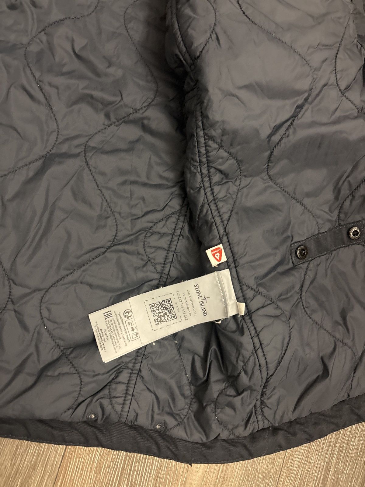 Stone Island Stone island zip up jacket nylon jacket Size US XL / EU 56 / 4 - 6 Thumbnail