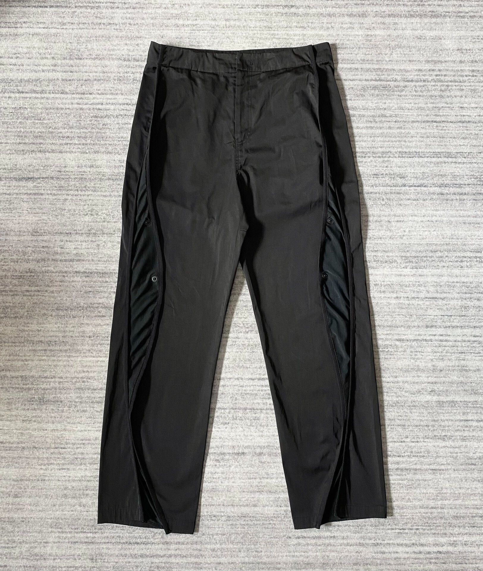 POST ARCHIVE FACTION (PAF) postarchivefaction black nylon sports pants Size US 34 / EU 50 - 1 Thumbnail