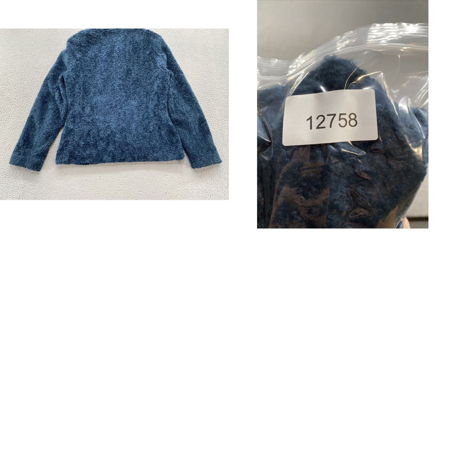 Pendleton Pendleton Sherpa Full Zip Fleece Deep Pile Jacket Plaid Blue Small Womens Size S / US 4 / IT 40 - 9 Thumbnail