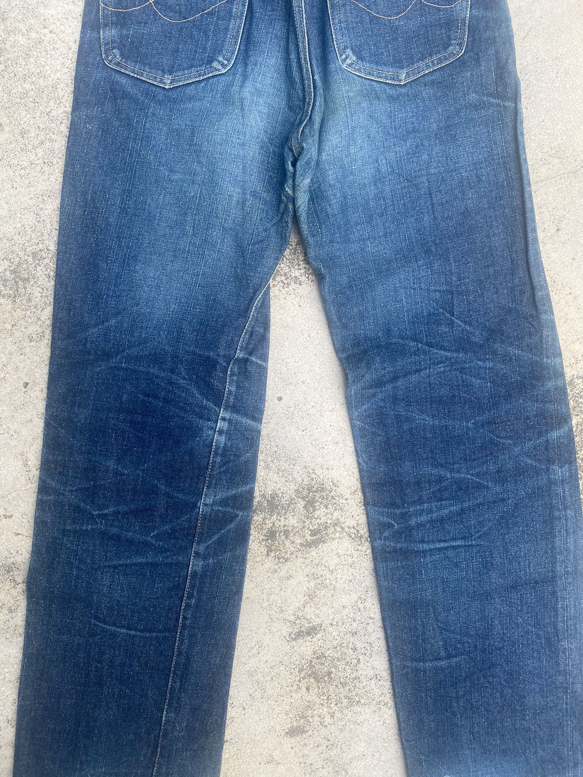 45rpm × Japanese Brand Japanese Brand 45rpm Loose Clawmark Denim Size US 27 - 19 Thumbnail