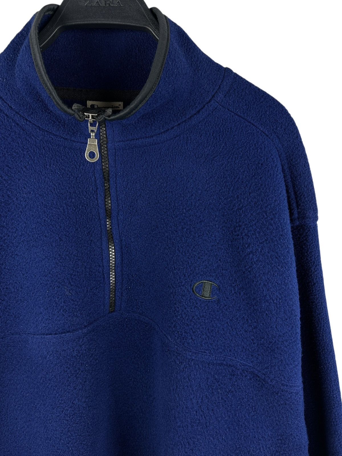 Champion Vintage Champion Small Logo Fleece Pullover Size US XL / EU 56 / 4 - 3 Thumbnail