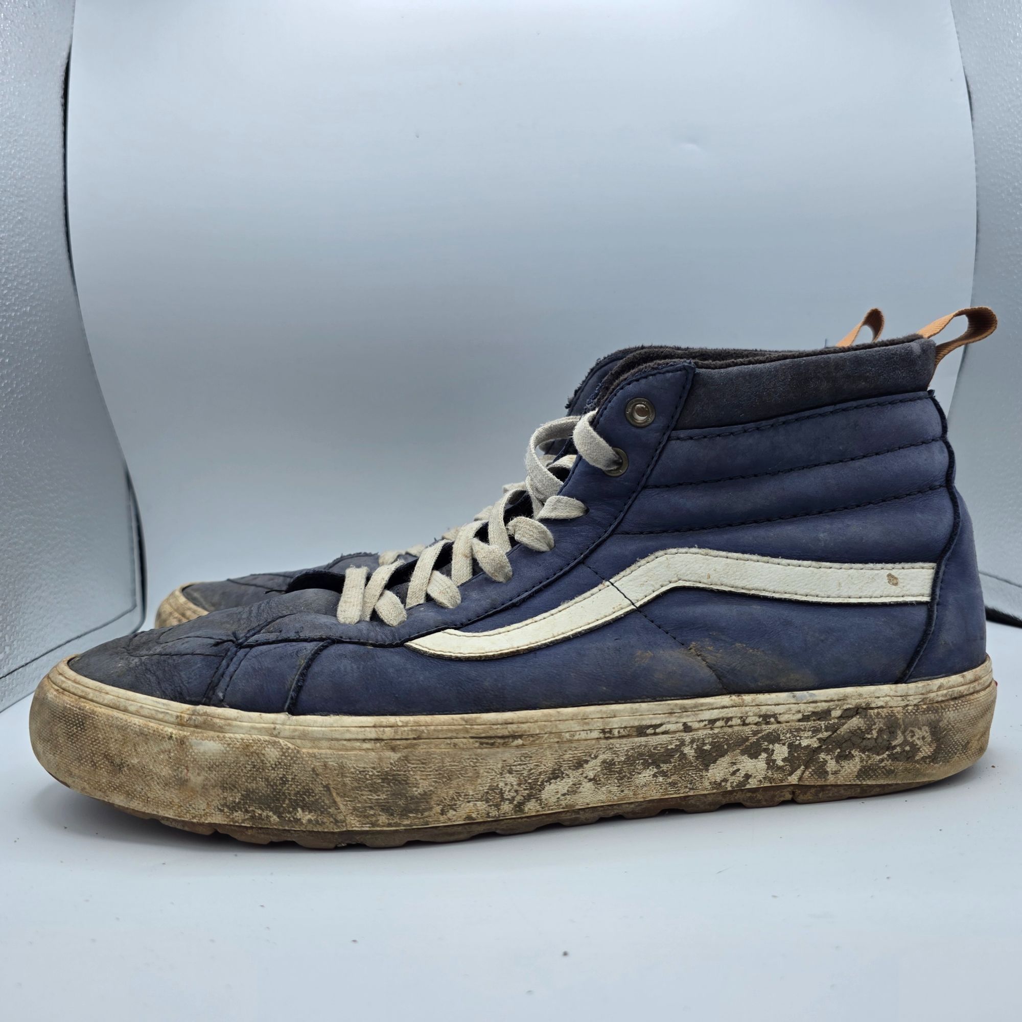 Vans Vans Sk8 Hi MTE Mens 13 Blue High Top Sneakers Weather Resis Size US 13 / EU 46 - 14 Thumbnail
