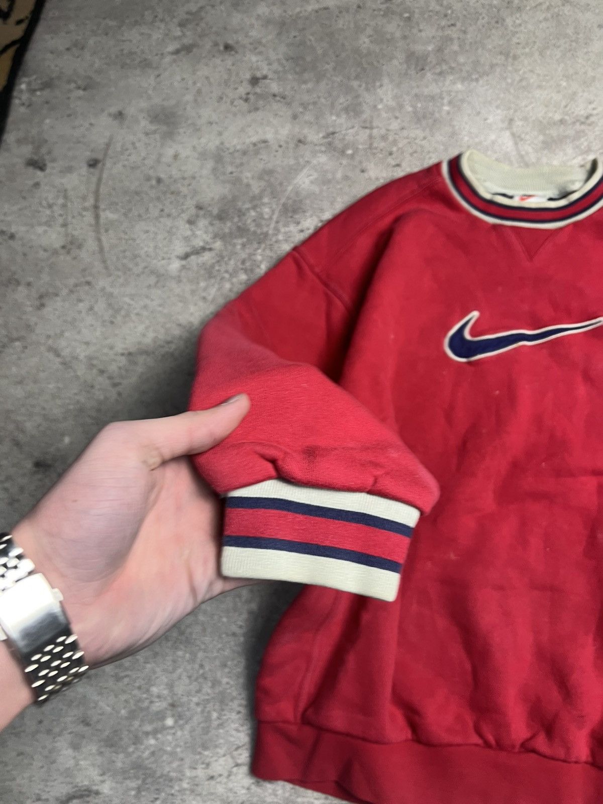 Nike Nike vintage sweatshirt 90’s streetwear s Size US M / EU 48-50 / 2 - 4 Thumbnail