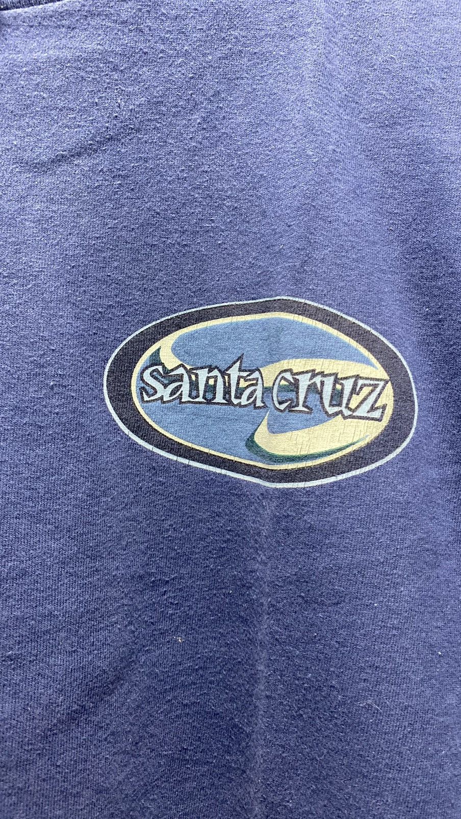 Santa Cruz Skateboards × Vintage 💥Rare 80s Tultex Santa Cruz Skate Sk8 Size US L / EU 52-54 / 3 - 6 Thumbnail