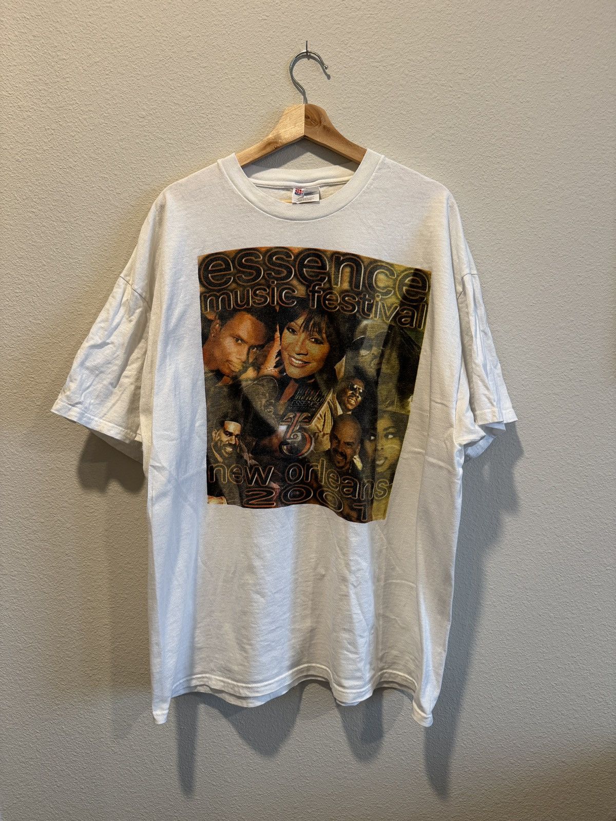 Other Vintage XXL Y2K 2001 Essence Festival Rap Tee T-Shirt Size US XXL / EU 58 / 5 - 1 Thumbnail