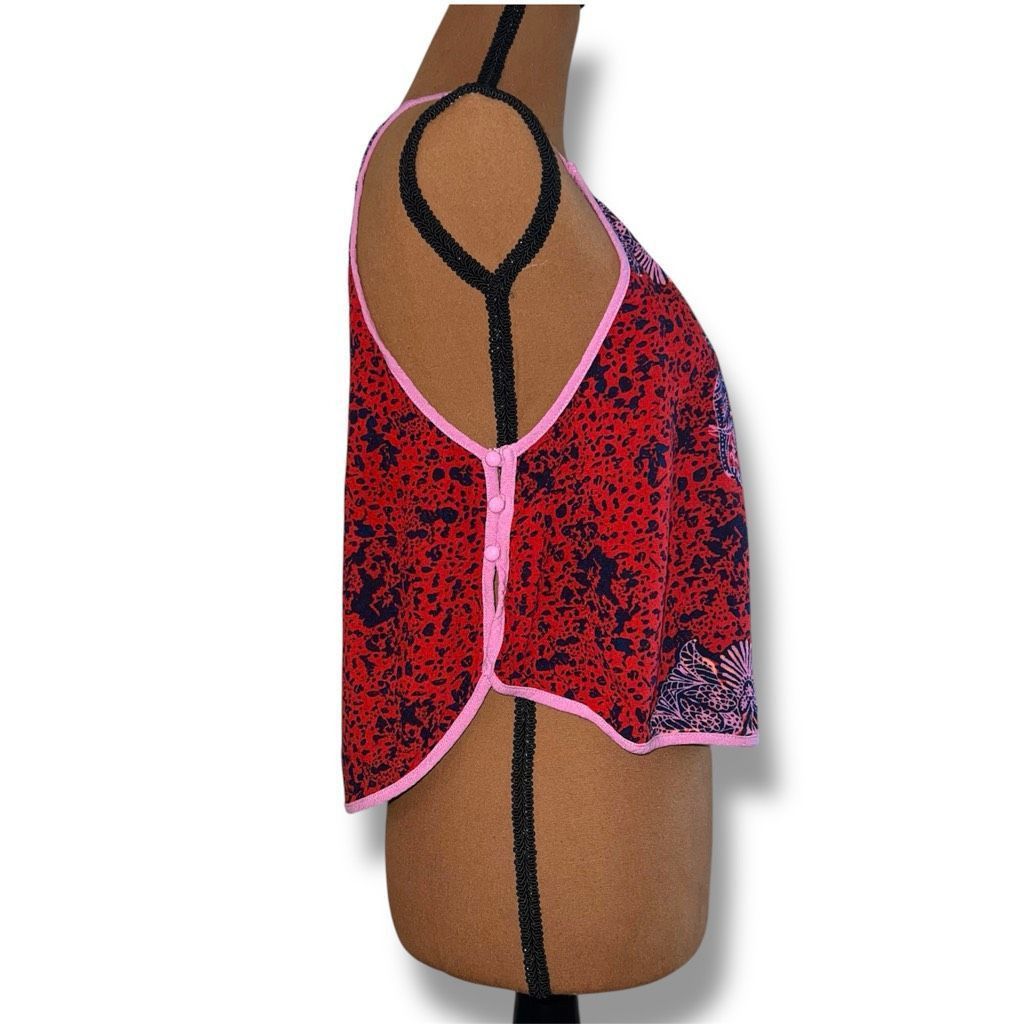 Free People Free People Break Free Printed Side Slit Lightweight Tank To Size M / US 6-8 / IT 42-44 - 5 Thumbnail