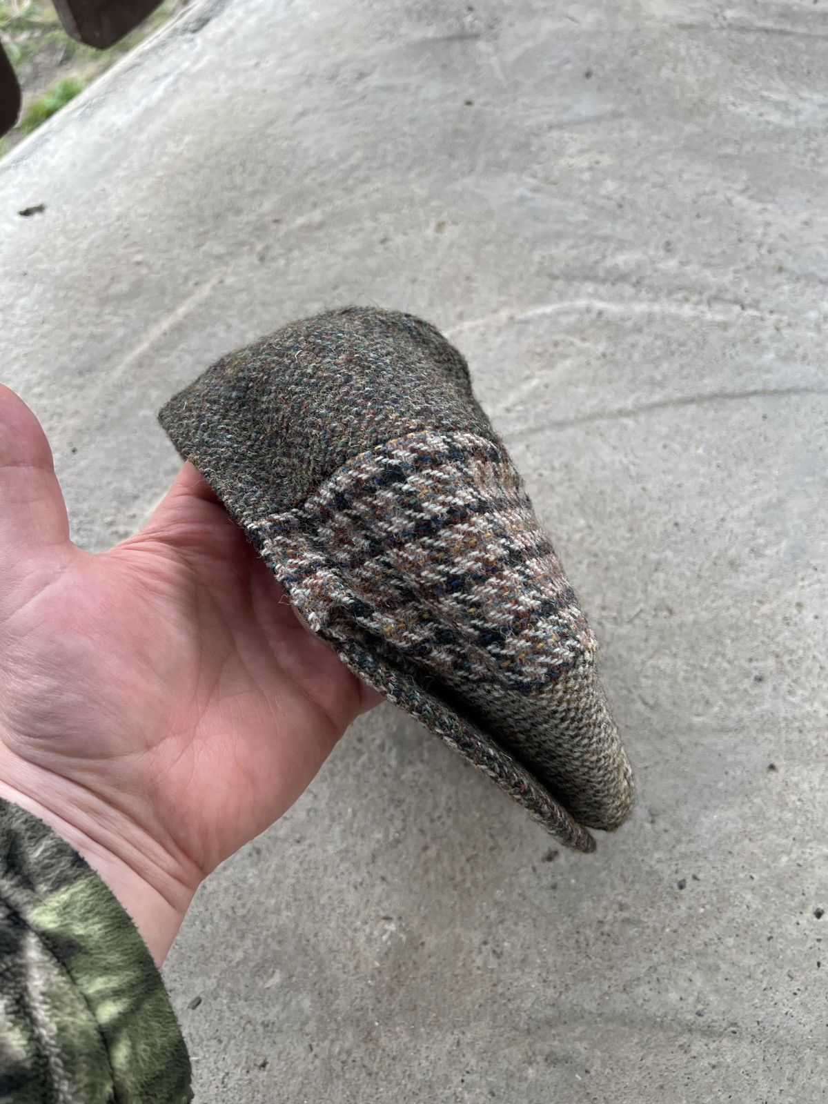Harris Tweed Harris Tweed Wool Hat Size ONE SIZE - 8 Thumbnail