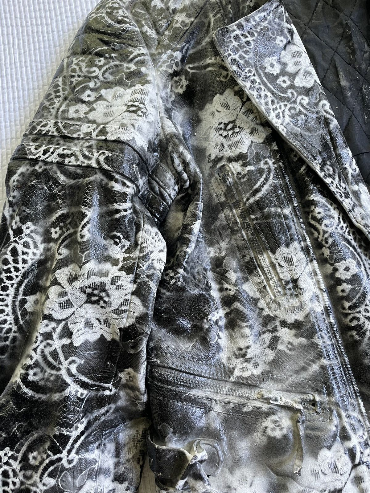 Handmade PERFECT SEXY CAFE RACER MOTO JACKET Size US M / EU 48-50 / 2 - 9 Thumbnail