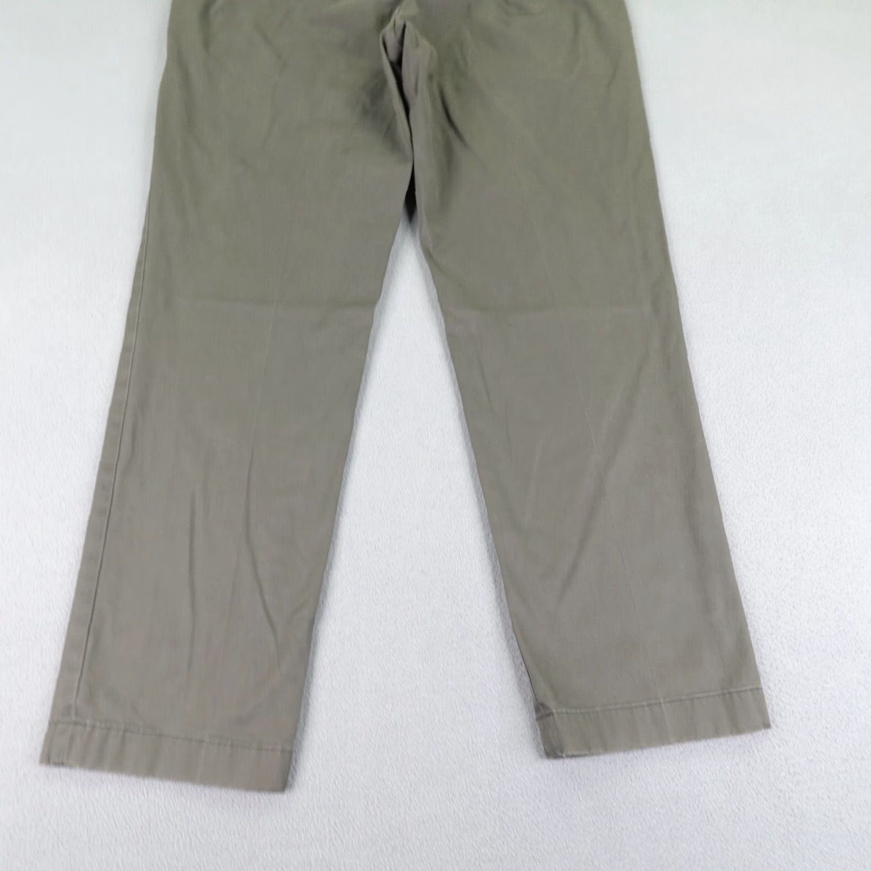 Brooks Brothers Brooks Brothers Pants Mens 36x30 Chino Lightweight Clark Fit Solid Gray Cotton Spandex Size US 34 / EU 50 - 6 Thumbnail