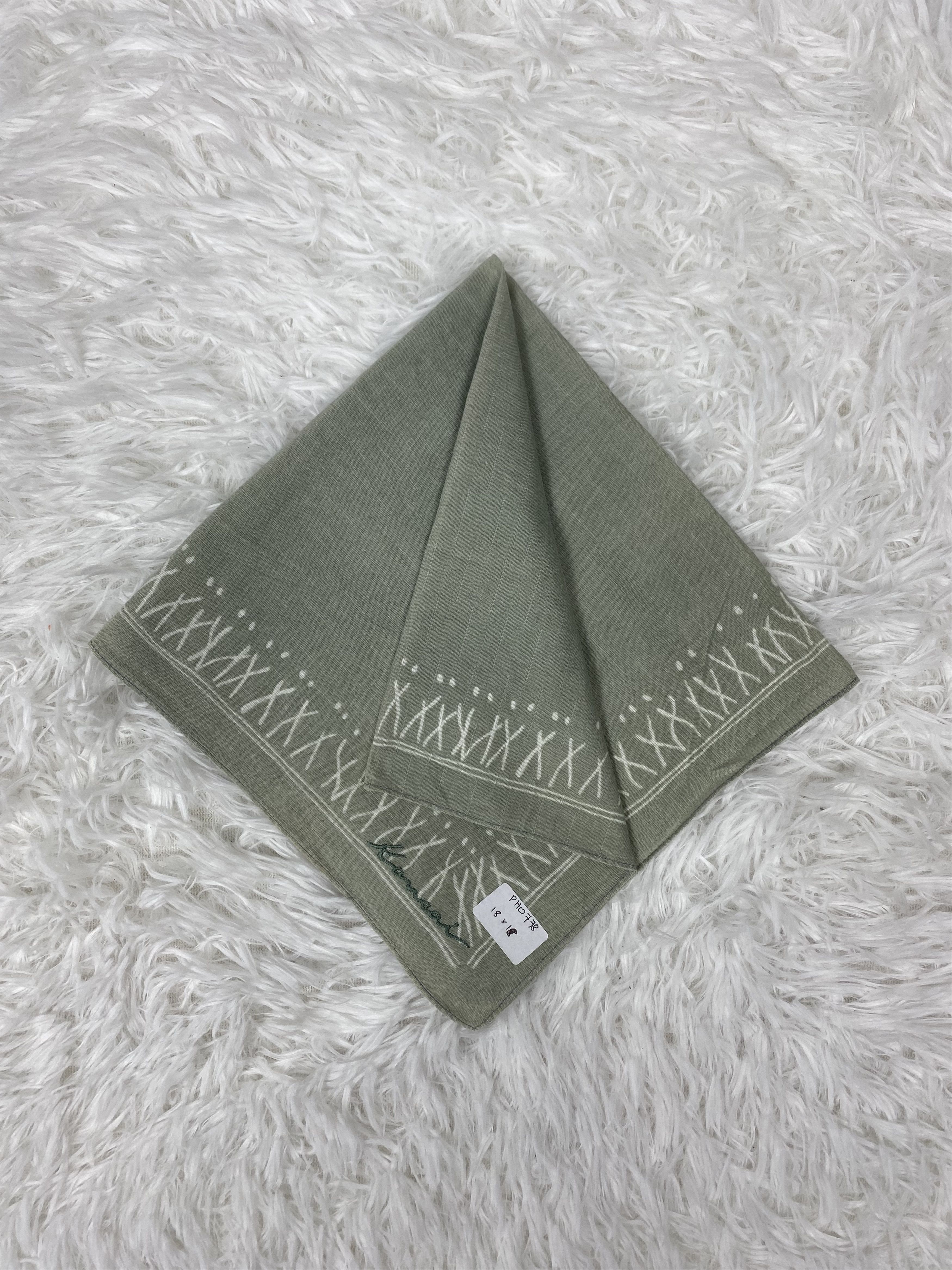 Kansai Yamamoto × Vintage Vintage Kansai Yamamoto Handkerchief Neckerchief PH0778 Size ONE SIZE - 1 Thumbnail