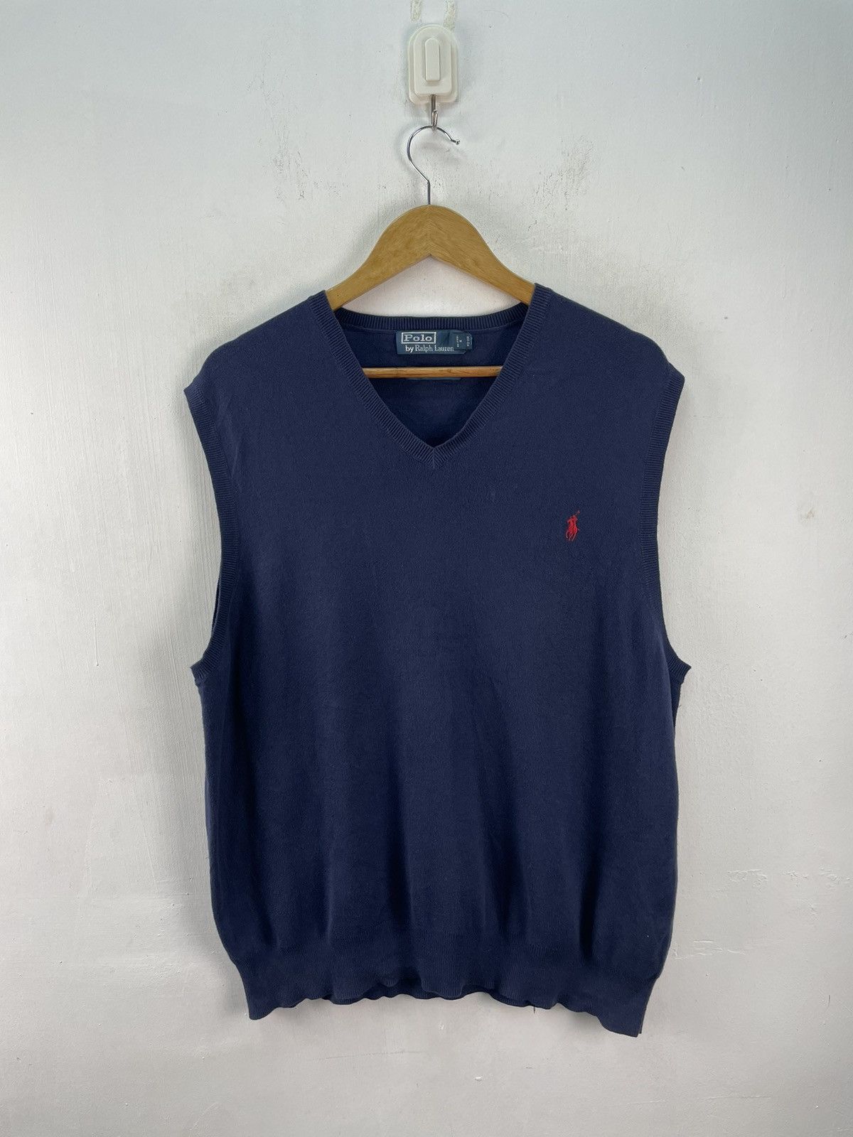 Polo Ralph Lauren Vintage Polo Ralph Lauren Vest Sweater Size US XL / EU 56 / 4 - 4 Thumbnail